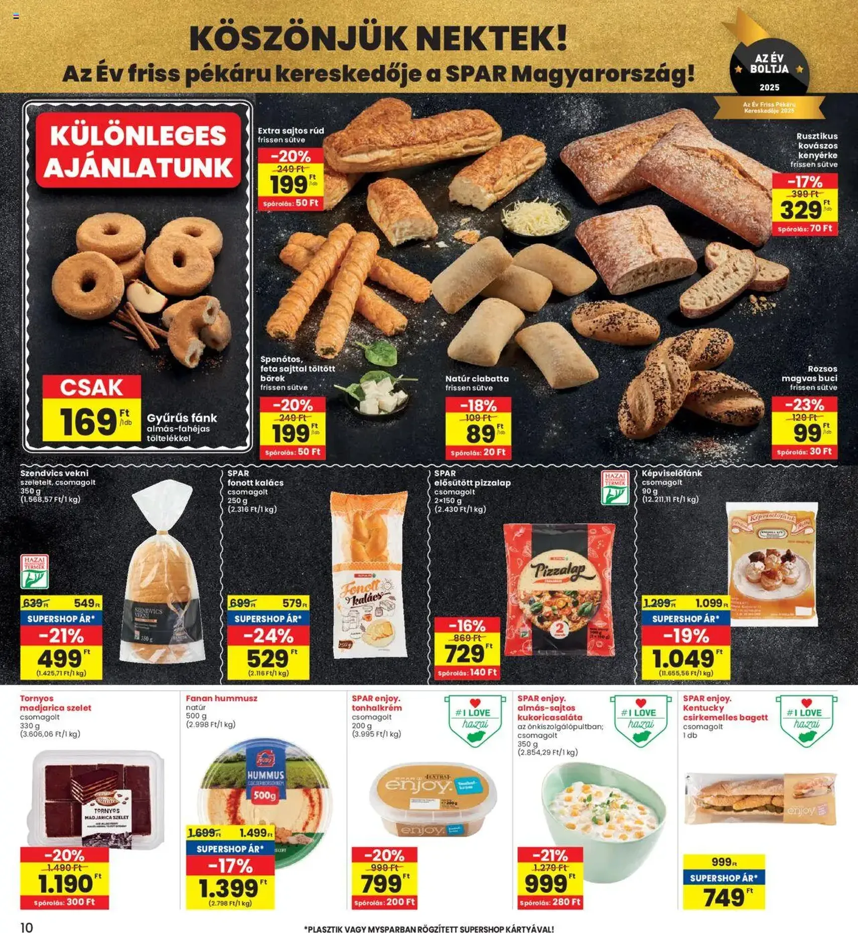 Interspar Akciós újság - 2025.10.24. érvényes szórólap 10 oldal 19 oldalból Interspar Akciós újság - 2025.10.24. érvényes szórólap 10 oldal 19 oldalból