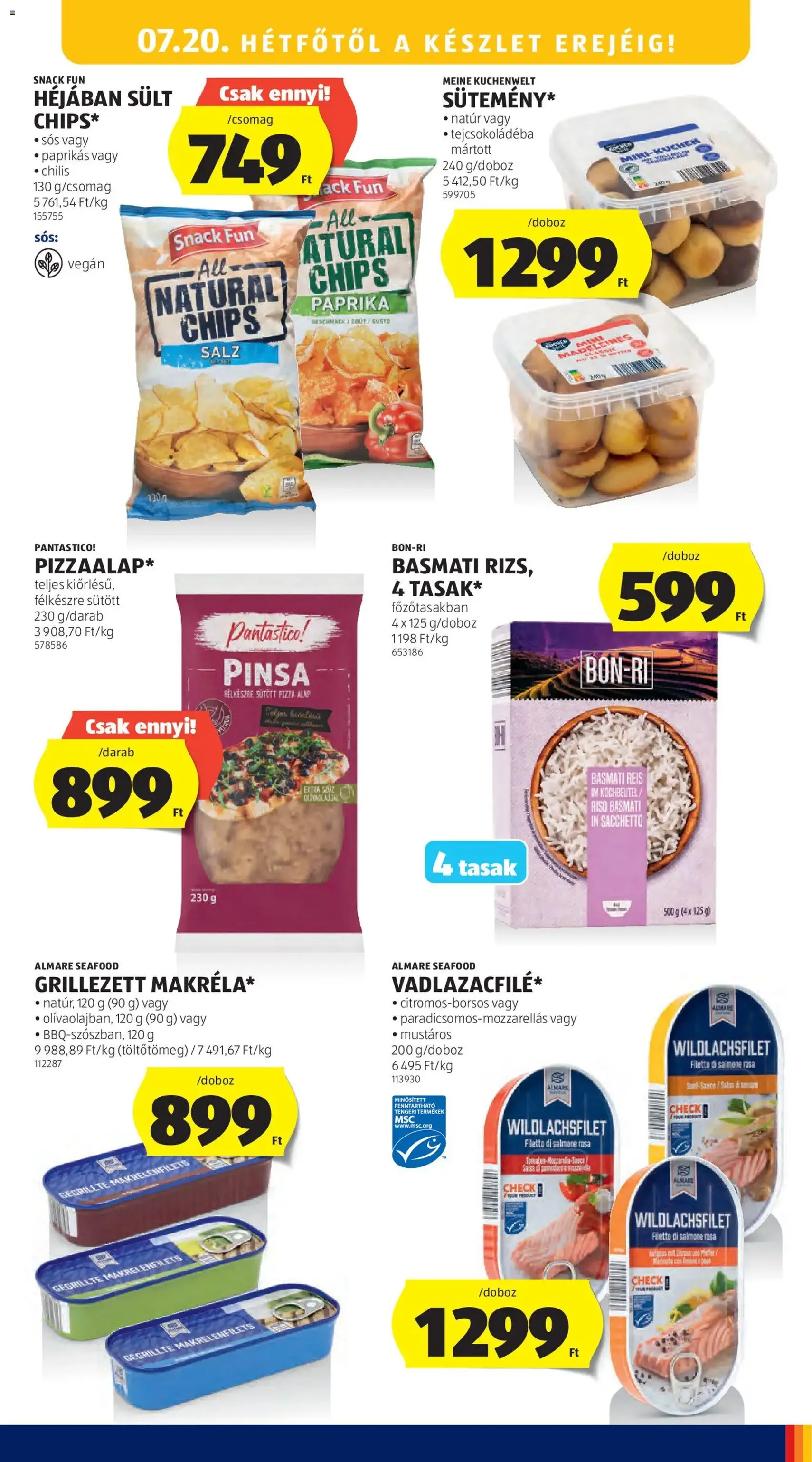 Aldi akciós újság - 2026.07.16. érvényes szórólap 23 oldal 38 oldalból