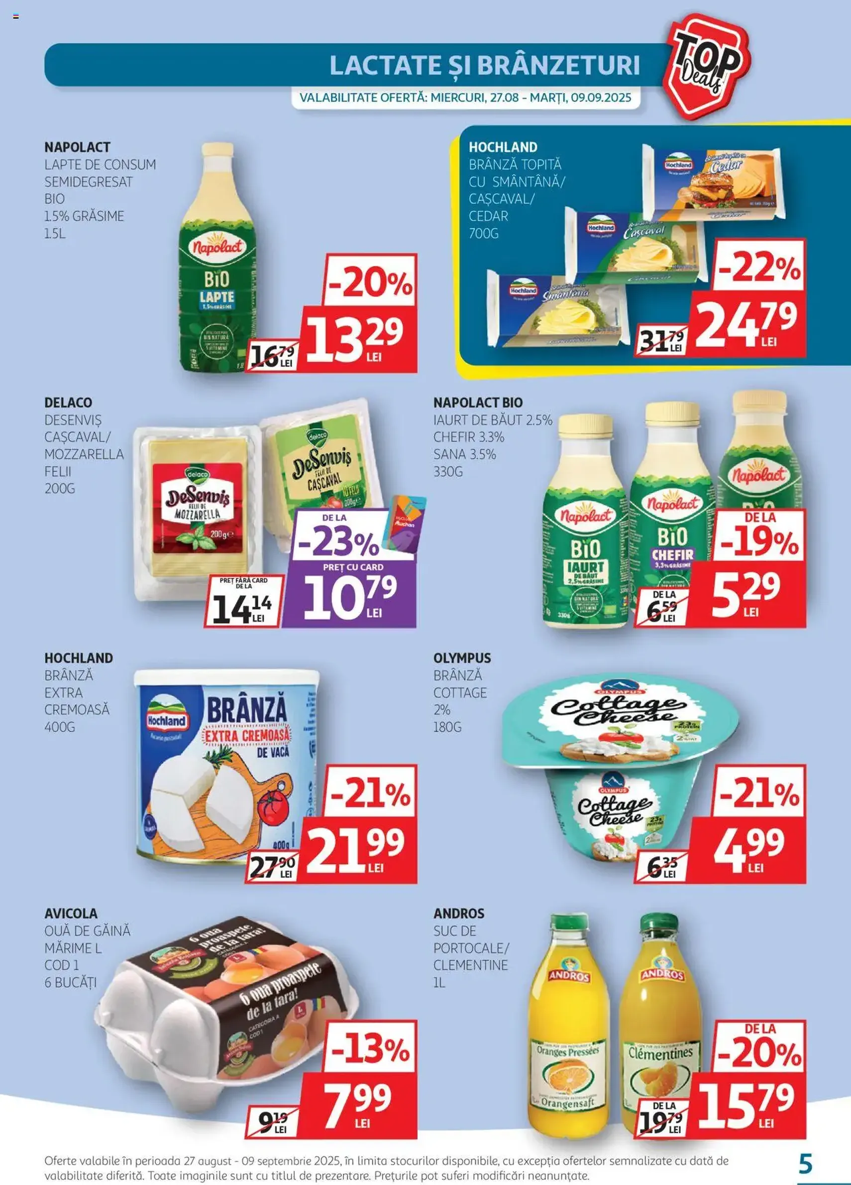 Catalog Auchan - cataloage valabile începând cu 27.08.2025 pagina 5 din 28 Catalog Auchan - cataloage valabile începând cu 27.08.2025 pagina 5 din 28