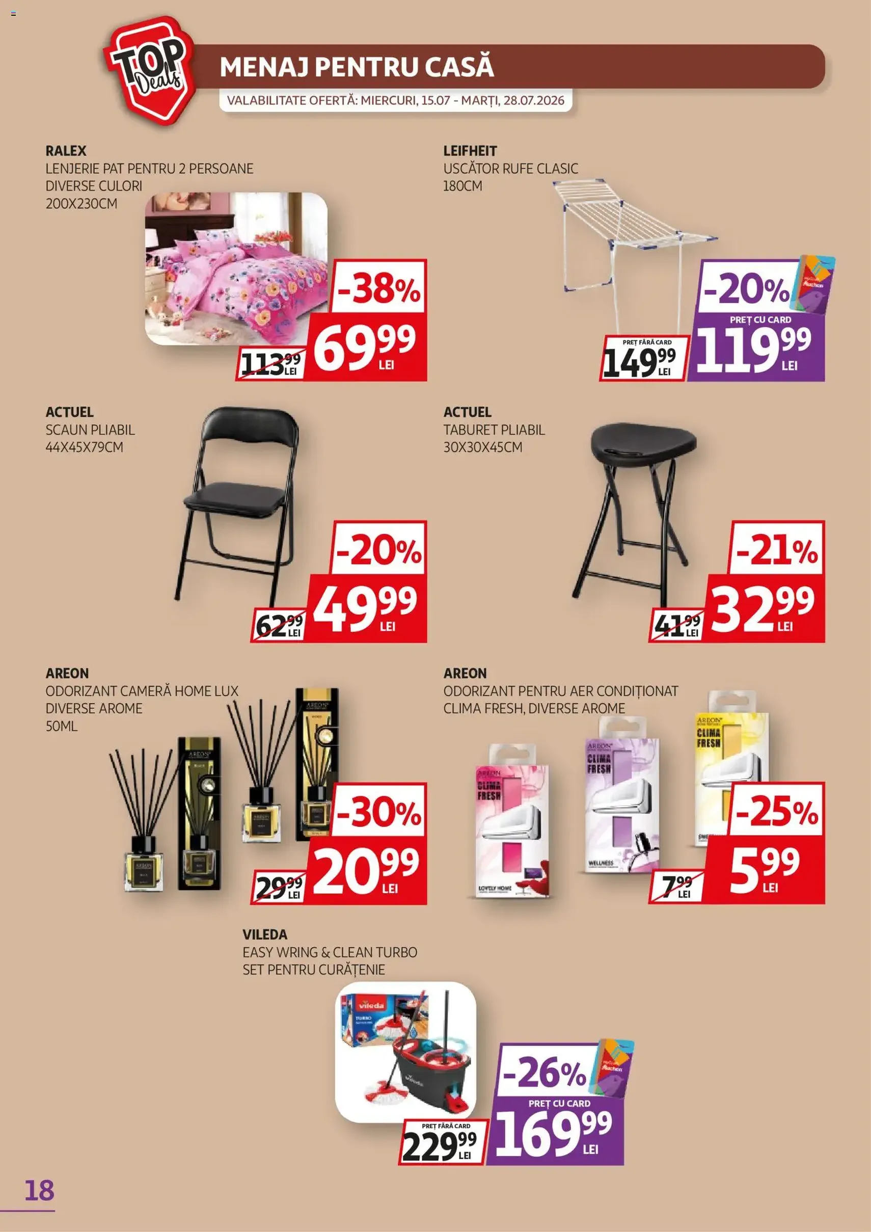 Auchan Catalog - cataloage valabile începând cu 15.07.2026 pagina 18 din 40