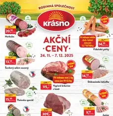 MP Krásno leták - náhled letáku platný od 24.11.2025