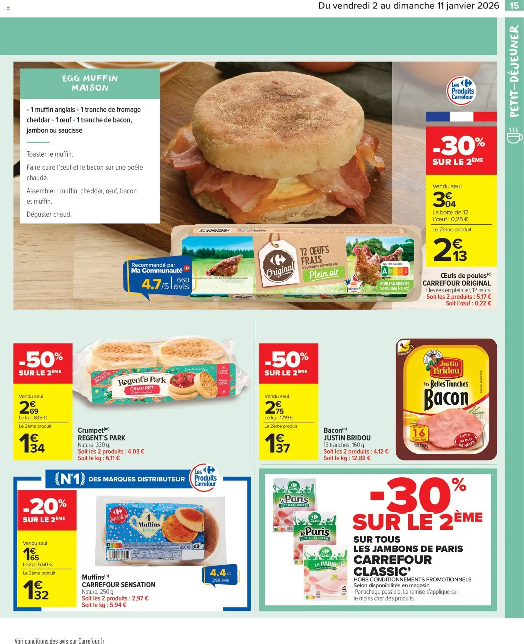 Carrefour Market catalogue semaine 1 - brochure valable à partir du 02/01/2026, page 17 sur 64
