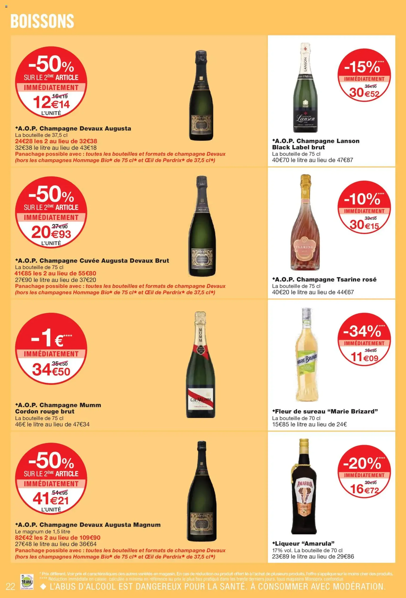 Monoprix catalogue - brochure valable à partir du 08/04/2026, page 22 sur 50