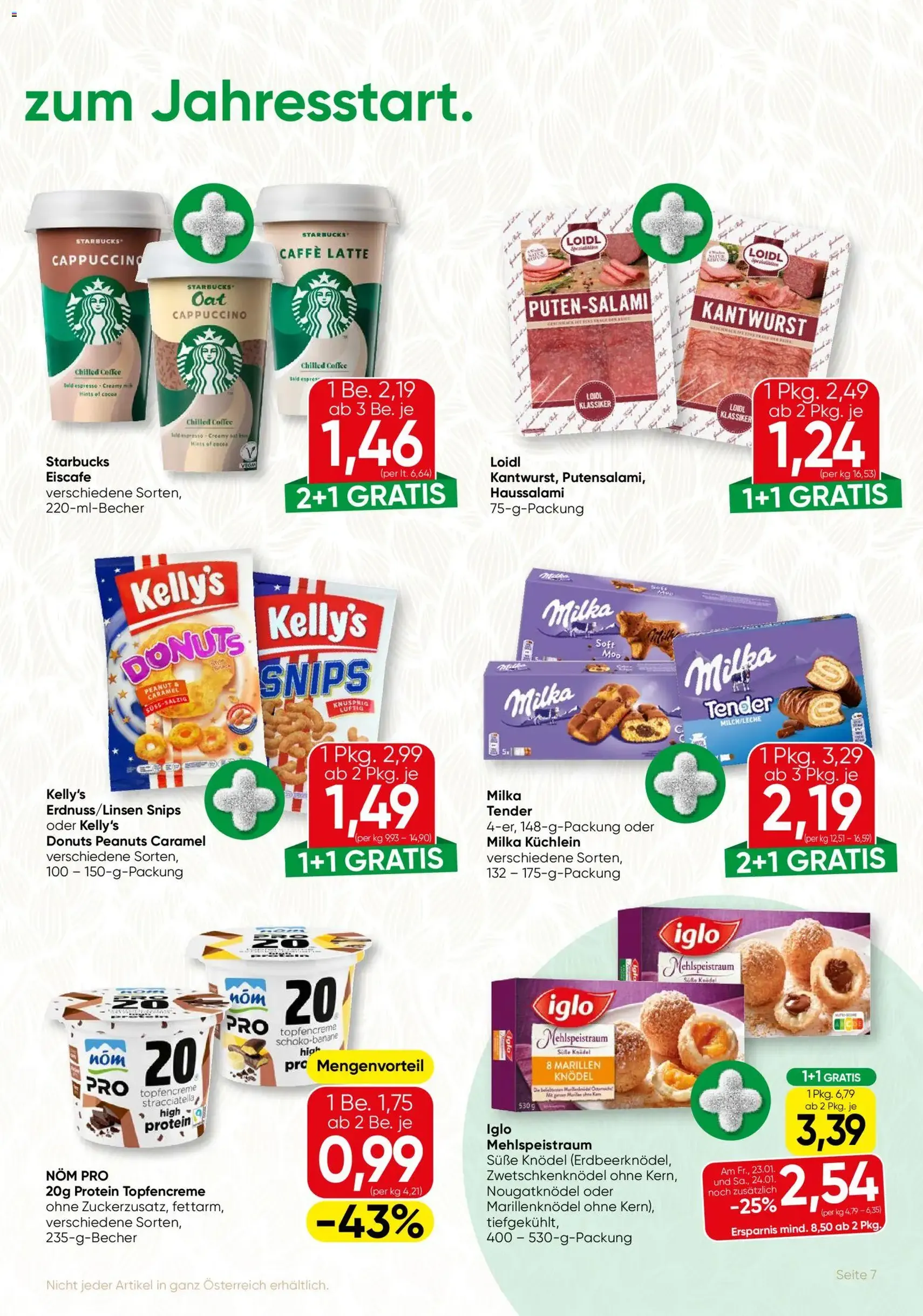 SPAR Gourmet Flugblatt - Gültiger Prospekt ab 22.01.2026, Seite 7 von insgesamt 8