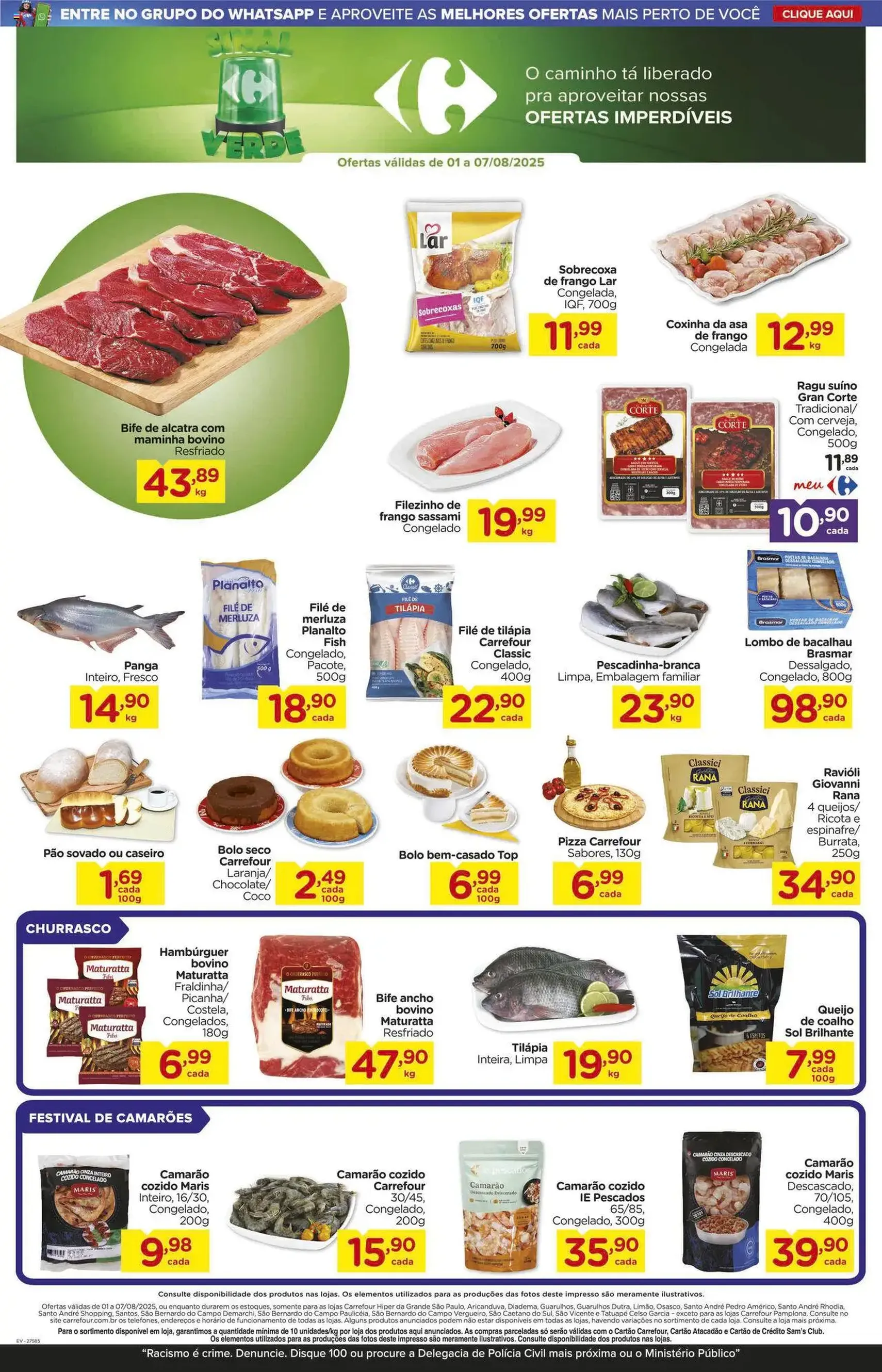 Carrefour - Ofertas da semana - folheto válido a partir de 01/08/2025 página 4 de 17 Carrefour - Ofertas da semana - folheto válido a partir de 01/08/2025 página 4 de 17