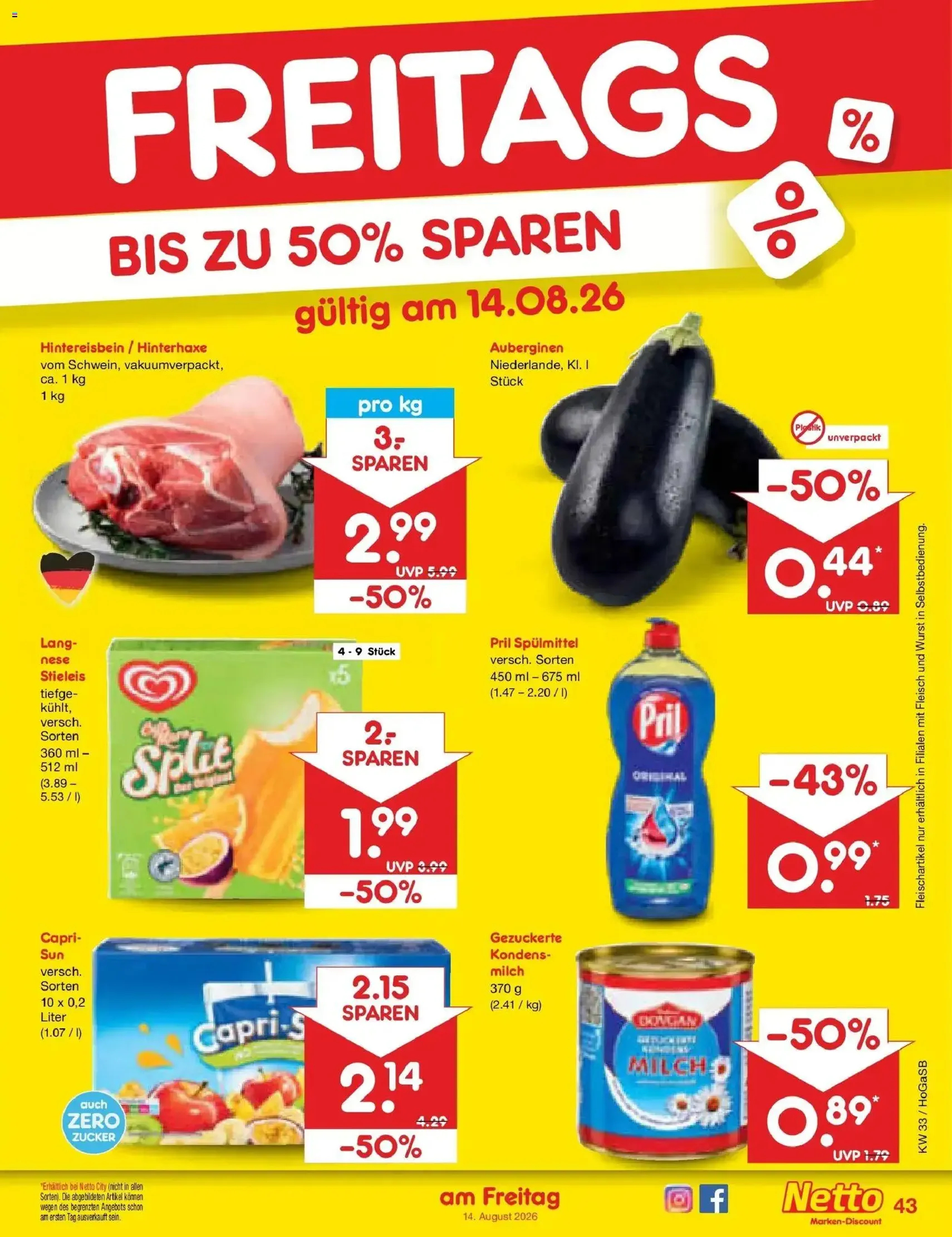 Netto Marken-Discount Prospekt - Gültiger Prospekt ab 10.08.2026, Seite 59 von insgesamt 63