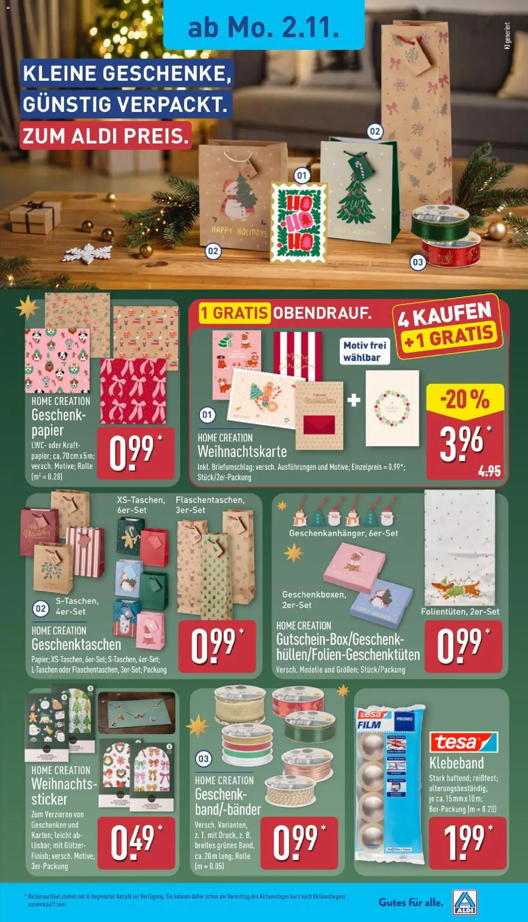 Aldi Prospekt - Gültiger Prospekt ab 02.11.2026, Seite 16 von insgesamt 43