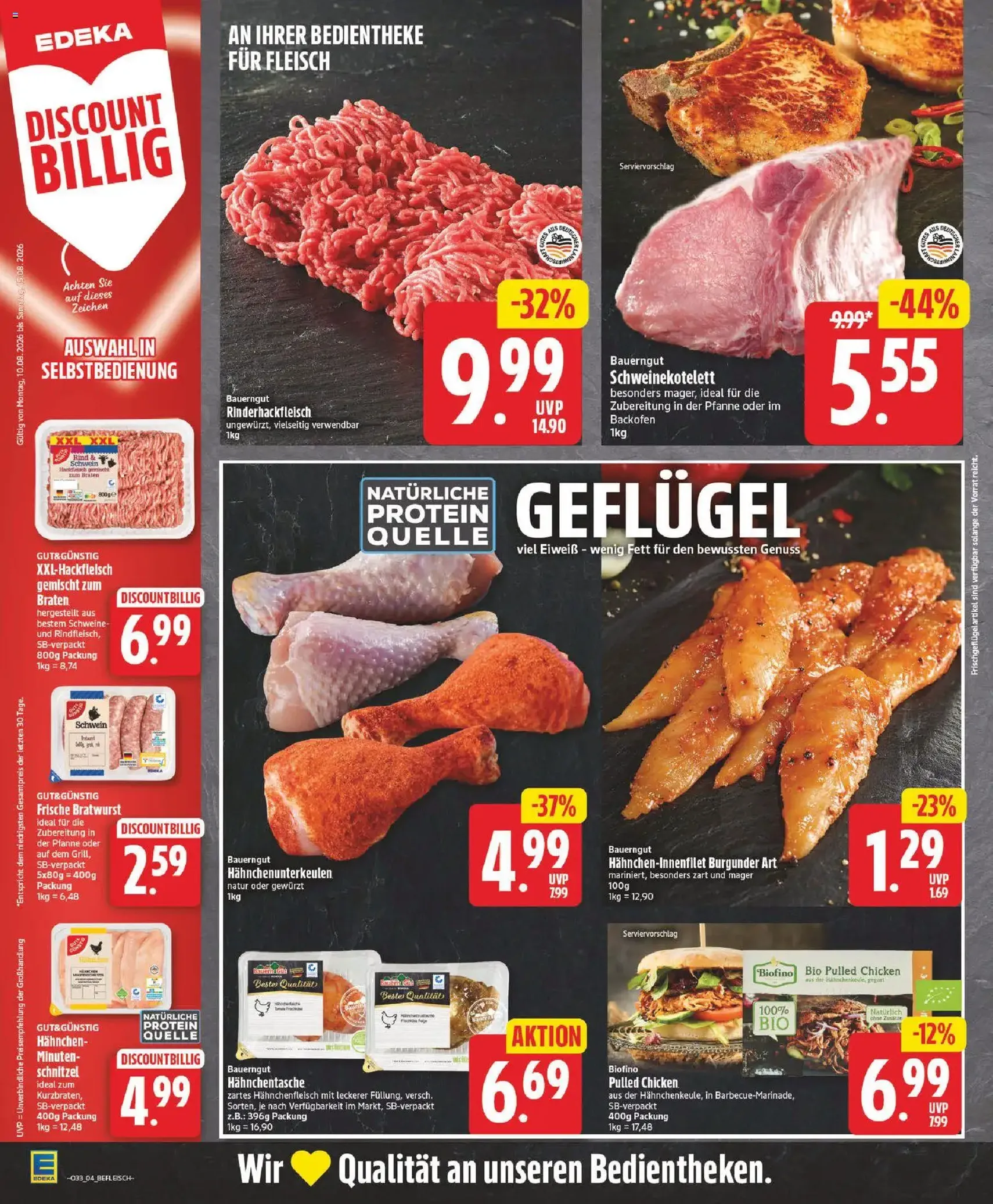 Edeka Prospekt - Gültiger Prospekt ab 10.08.2026, Seite 4 von insgesamt 27