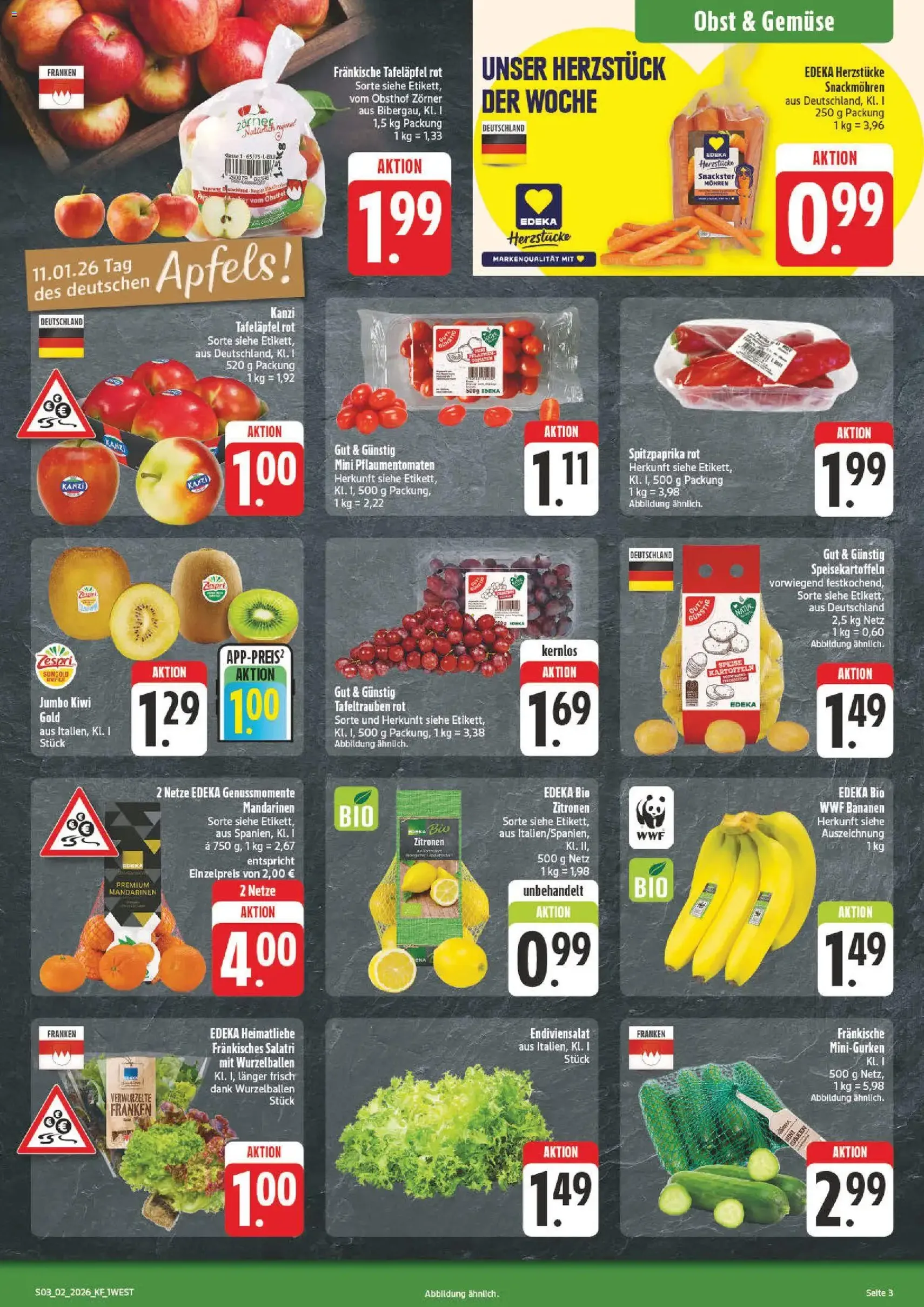 Nah & gut Prospekt - Gültiger Prospekt ab 05.01.2026, Seite 3 von insgesamt 8