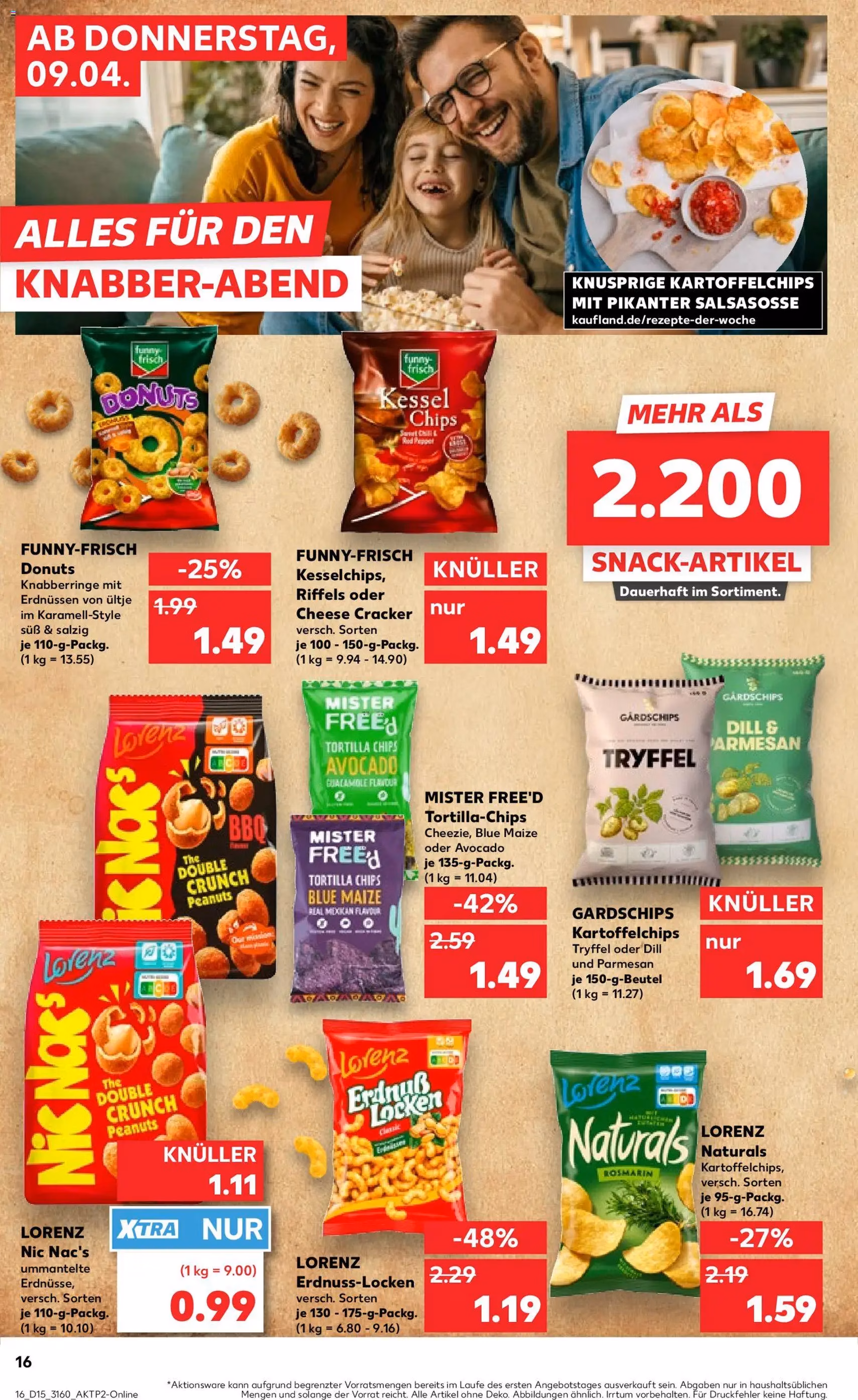 Kaufland Prospekt - Gültiger Prospekt ab 09.04.2026, Seite 16 von insgesamt 58