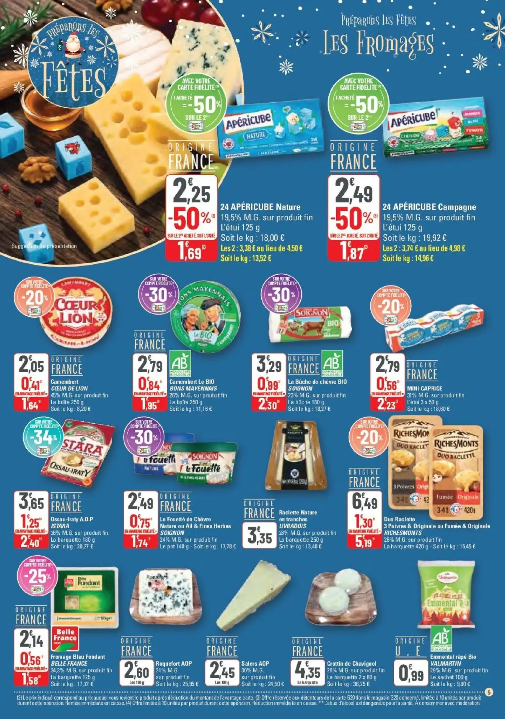 G20 Supermarchés catalogue - brochure valable à partir du 03/12/2025, page 5 sur 24