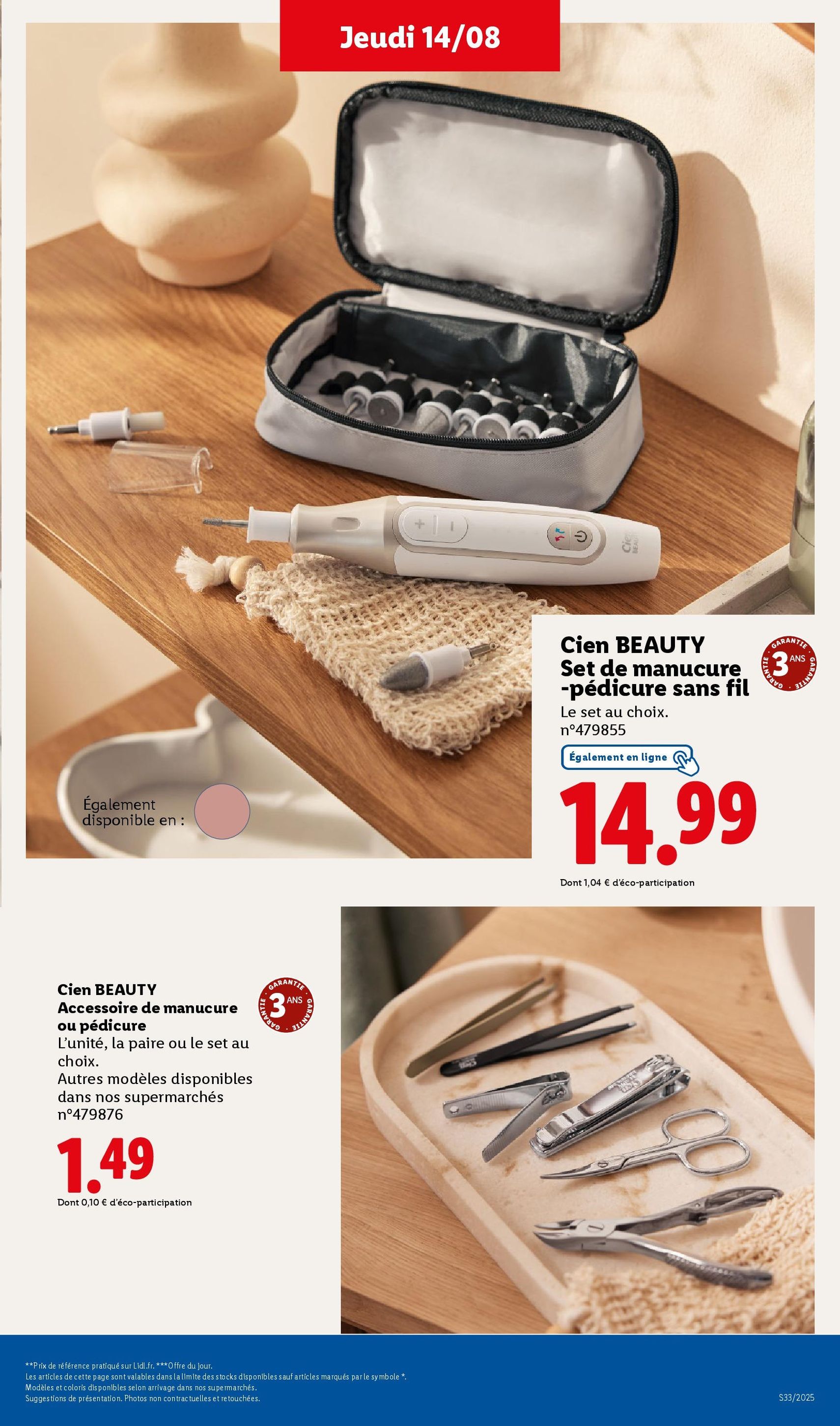 LIDL catalogue semaine 32 - brochure valable à partir du 14/08/2025, page 37 sur 72