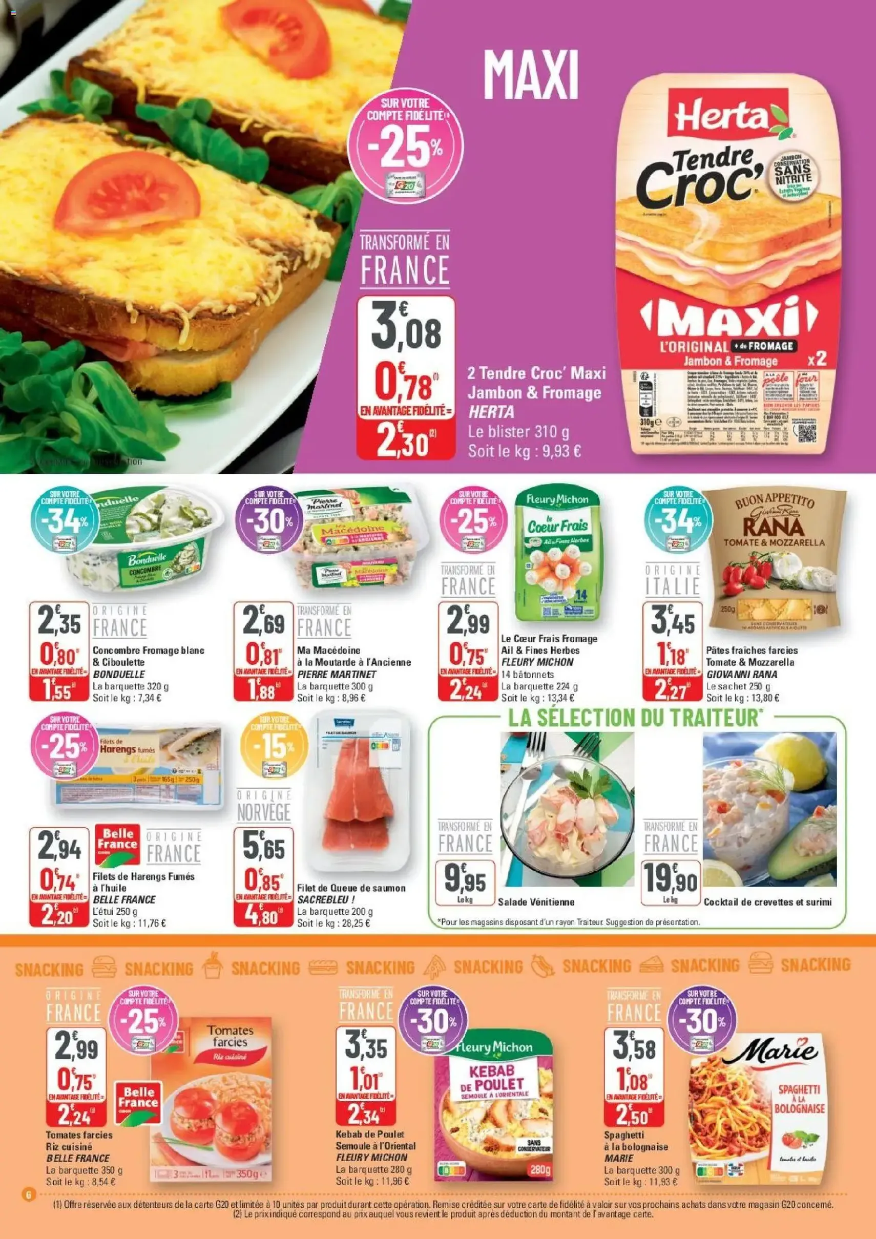 G20 Supermarchés catalogue - brochure valable à partir du 26/08/2026, page 6 sur 20