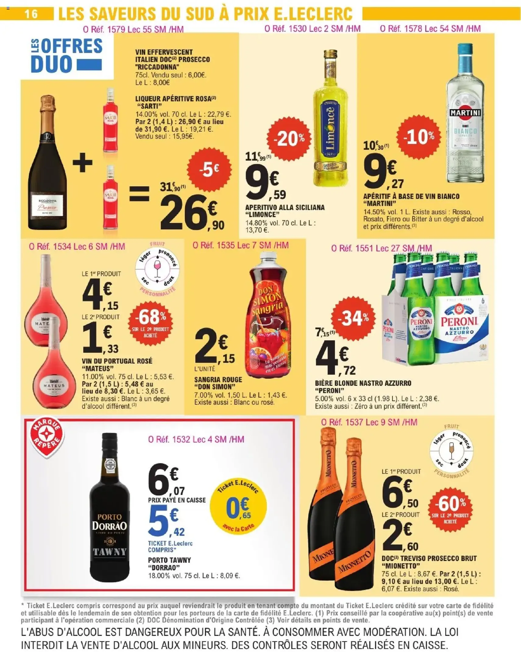 E.Leclerc catalogue de la semaine 22 - brochure valable à partir du 26/05/2026, page 16 sur 66