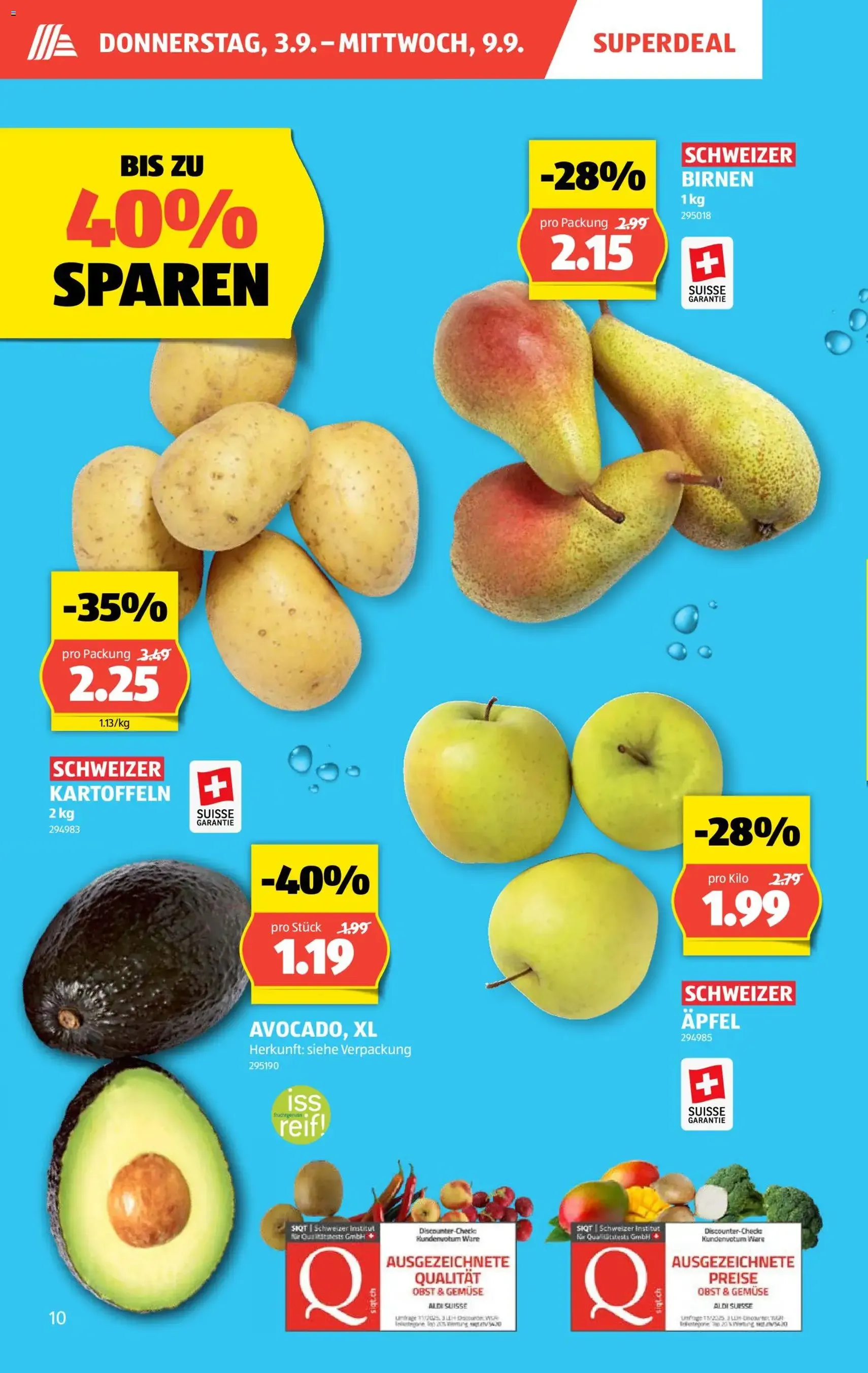 Aldi aktionen - Gültiger Prospekt ab 03.09.2026, Seite 10 von insgesamt 44