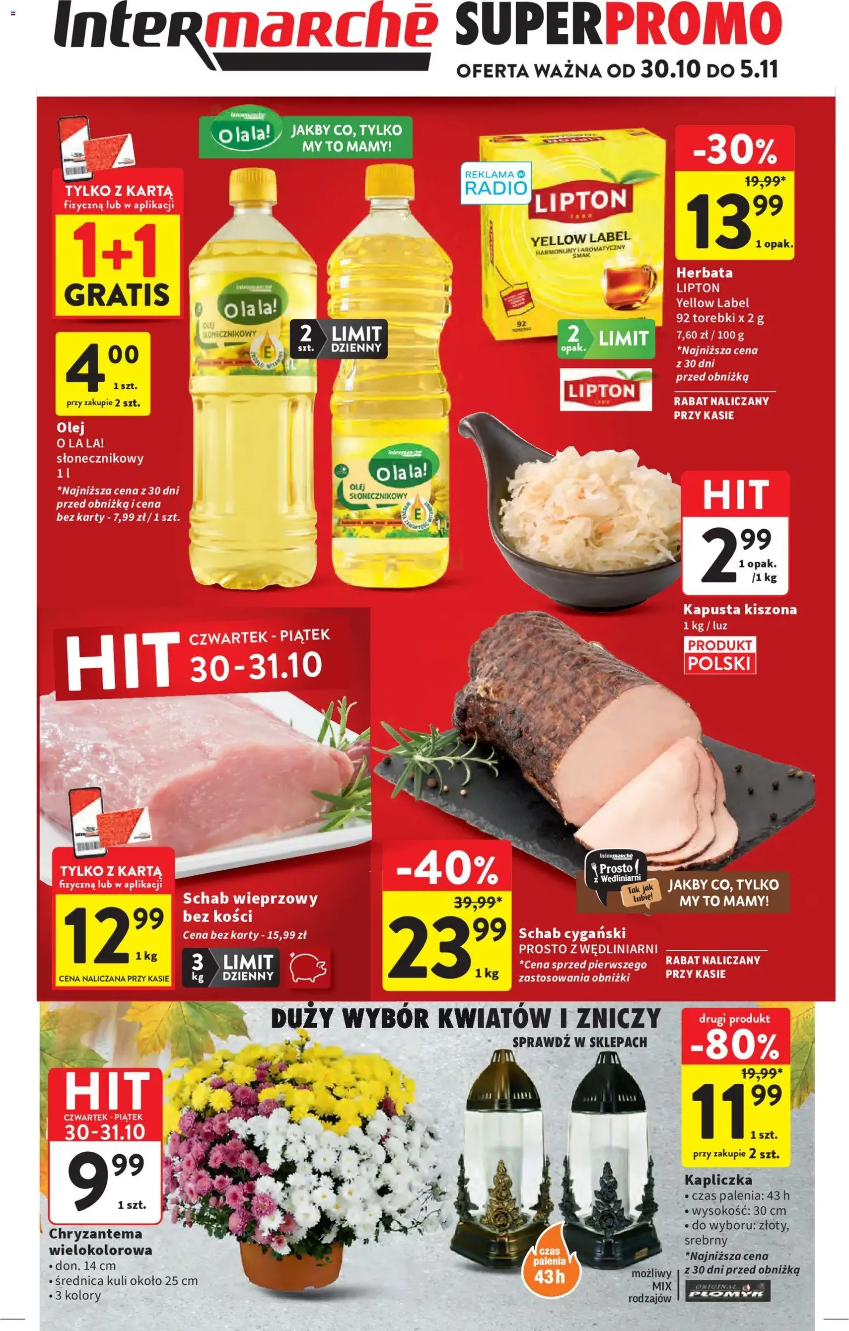 Intermarche Gazetka - ważny gazetka od 30.10.2025 strona 1 z 44 Intermarche Gazetka - ważny gazetka od 30.10.2025 strona 1 z 44