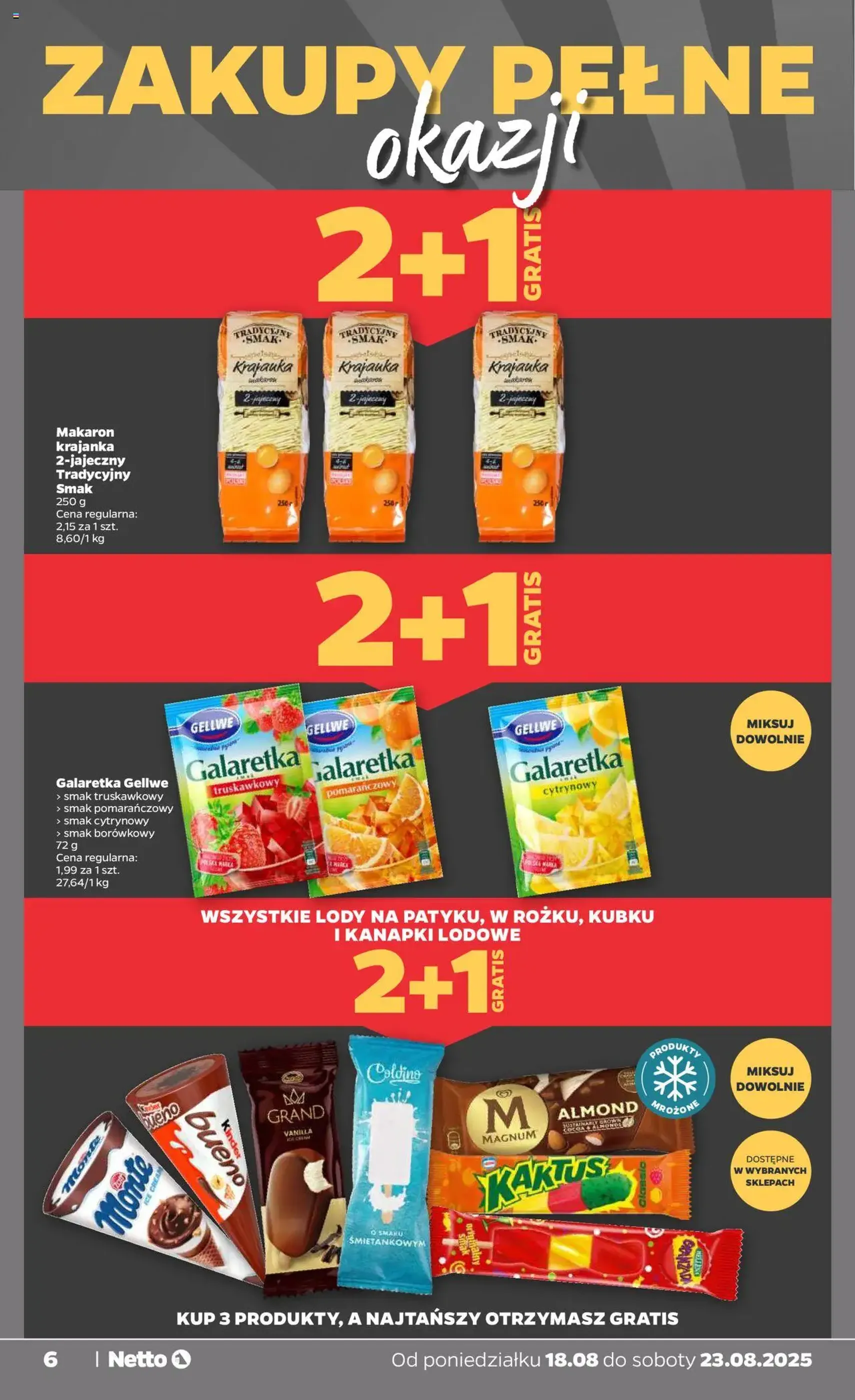 Netto gazetka - Spożywcza - ważny gazetka od 18.08.2025 strona 6 z 27 Netto gazetka - Spożywcza - ważny gazetka od 18.08.2025 strona 6 z 27