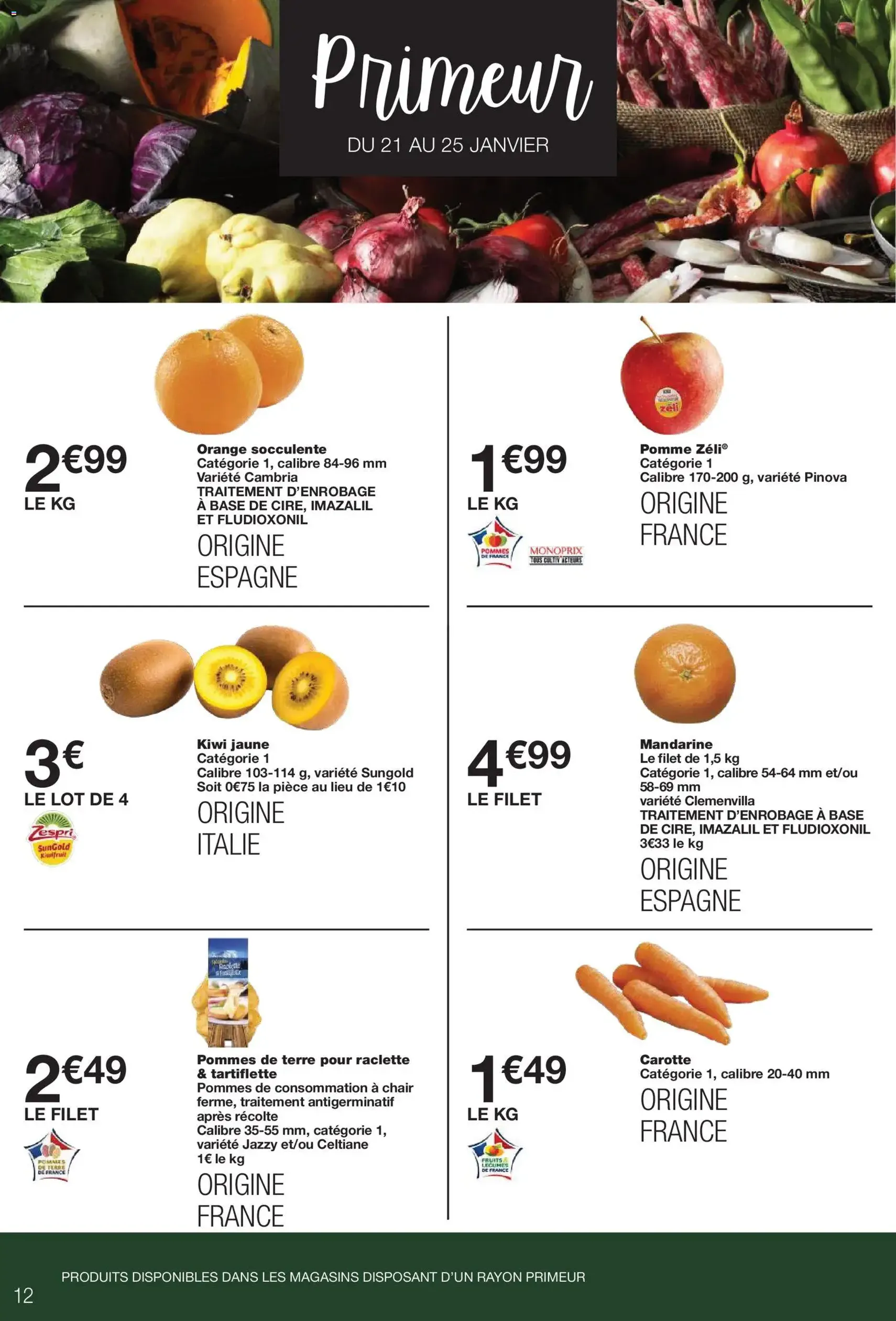 Monoprix catalogue - brochure valable à partir du 20/01/2026, page 12 sur 52