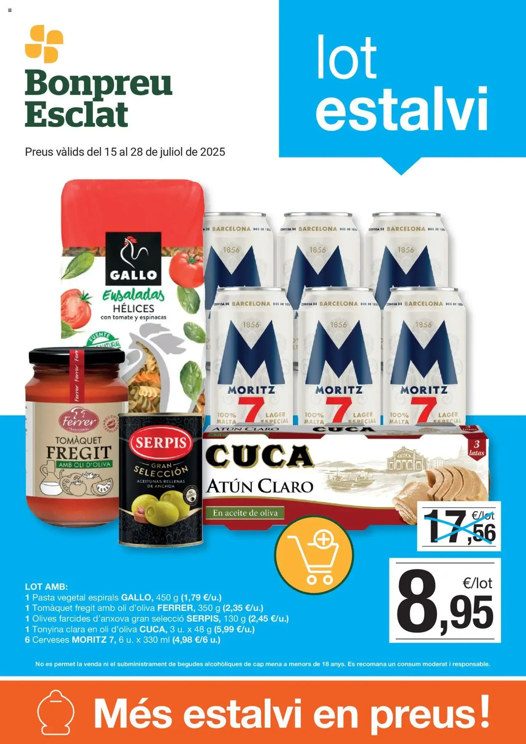 Bonpreu folleto - folleto válido desde 15/07/2025 página 1 de 24 Bonpreu folleto - folleto válido desde 15/07/2025 página 1 de 24
