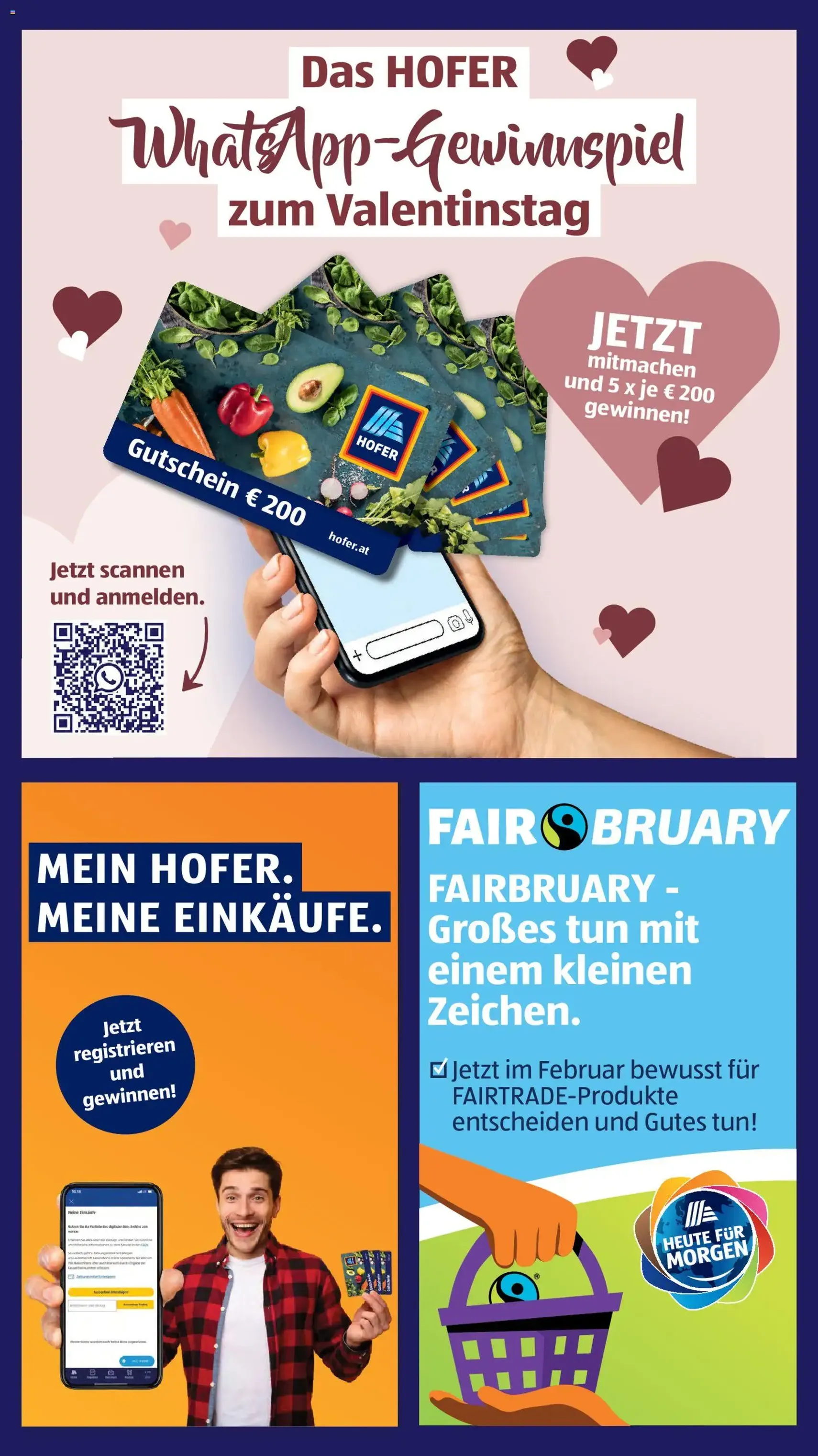 Hofer Flugblatt - Gültiger Prospekt ab 13.02.2026, Seite 3 von insgesamt 41