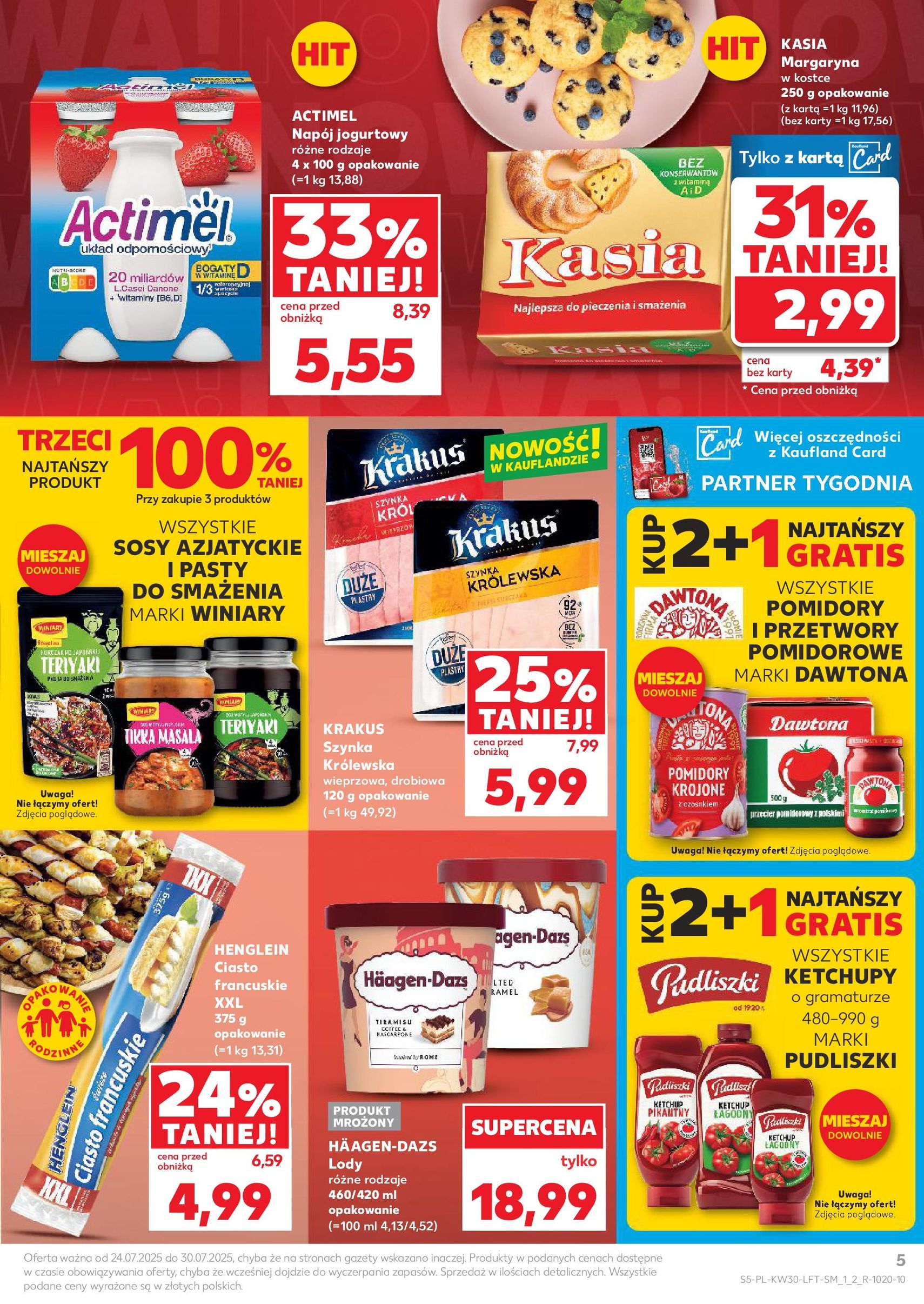 Kaufland gazetka - ważny gazetka od 24.07.2025 strona 5 z 51 Kaufland gazetka - ważny gazetka od 24.07.2025 strona 5 z 51