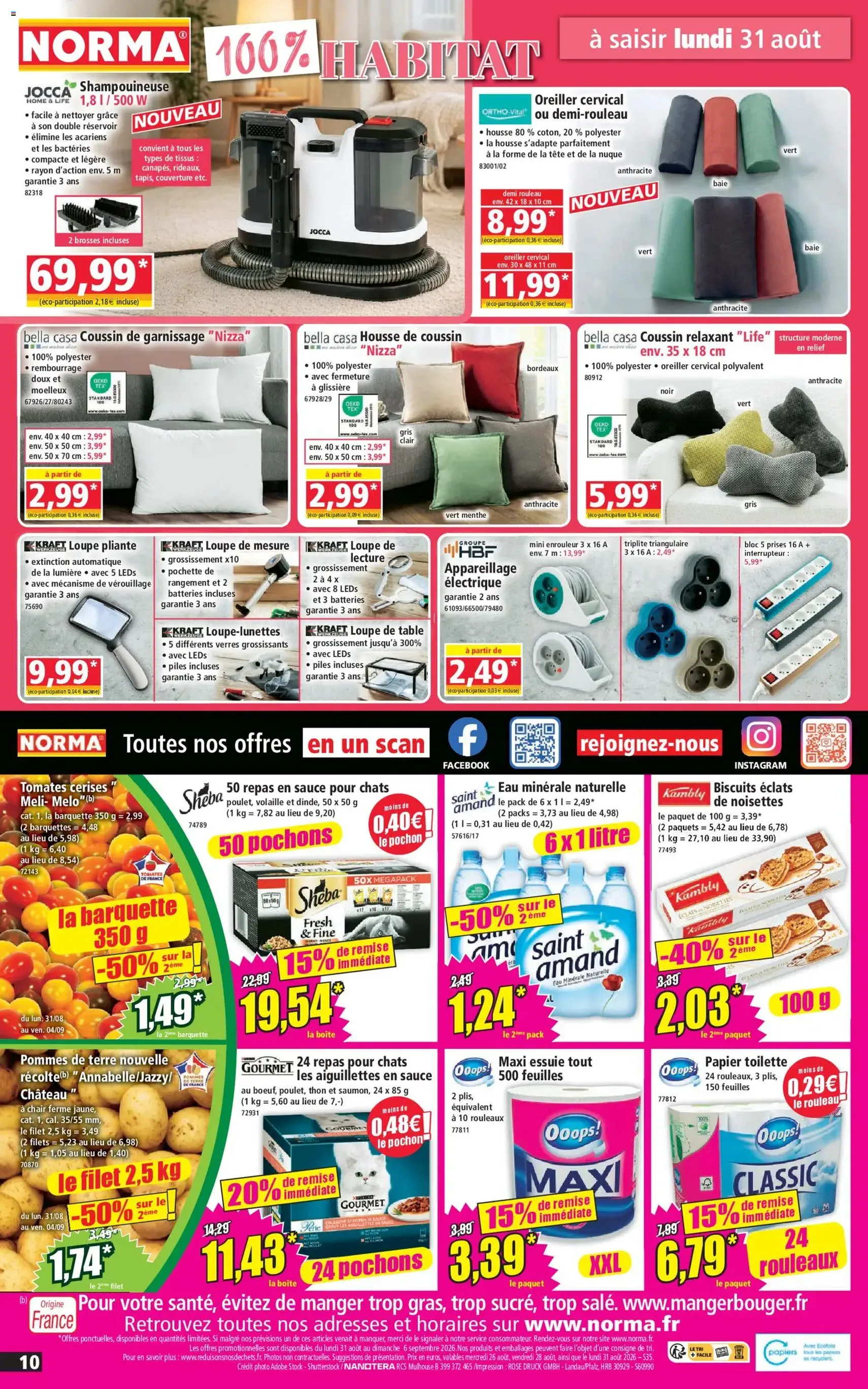 Norma catalogue - brochure valable à partir du 26/08/2026, page 10 sur 12