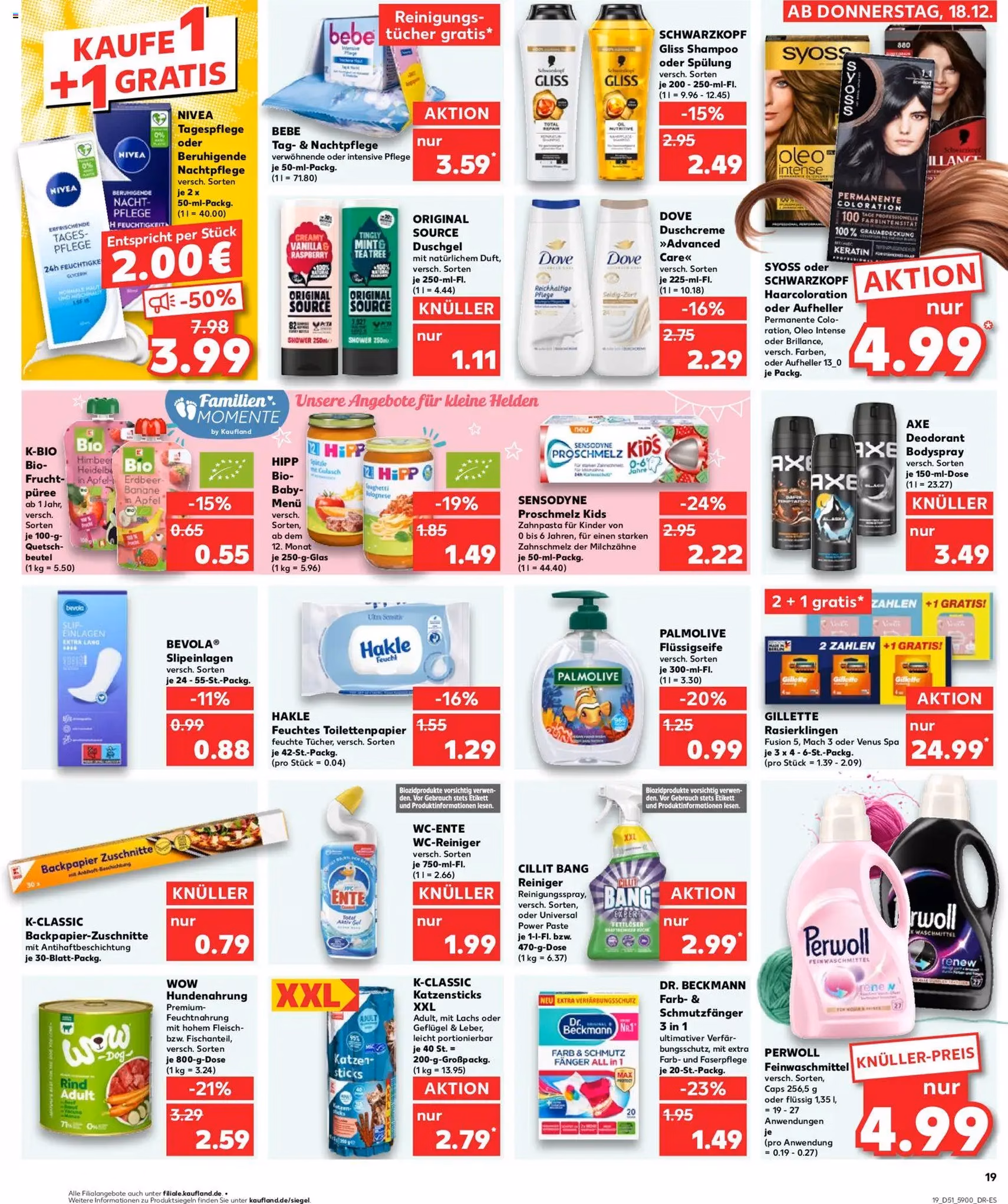 Kaufland Prospekt - Gültiger Prospekt ab 18.12.2025, Seite 19 von insgesamt 38