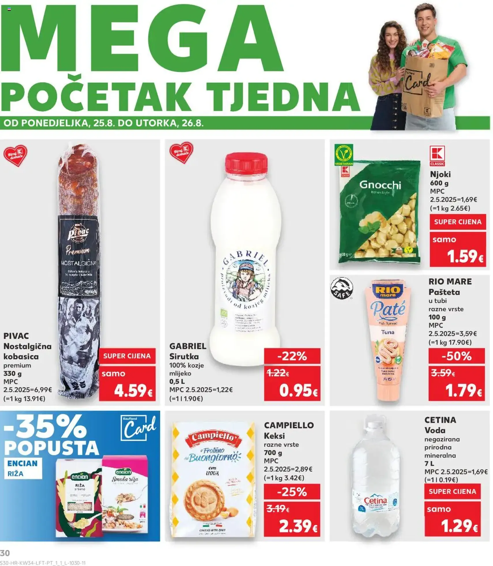 Kaufland HR - Split-Ravne njive - 2025.08.20. érvényes szórólap 30 oldal 32 oldalból