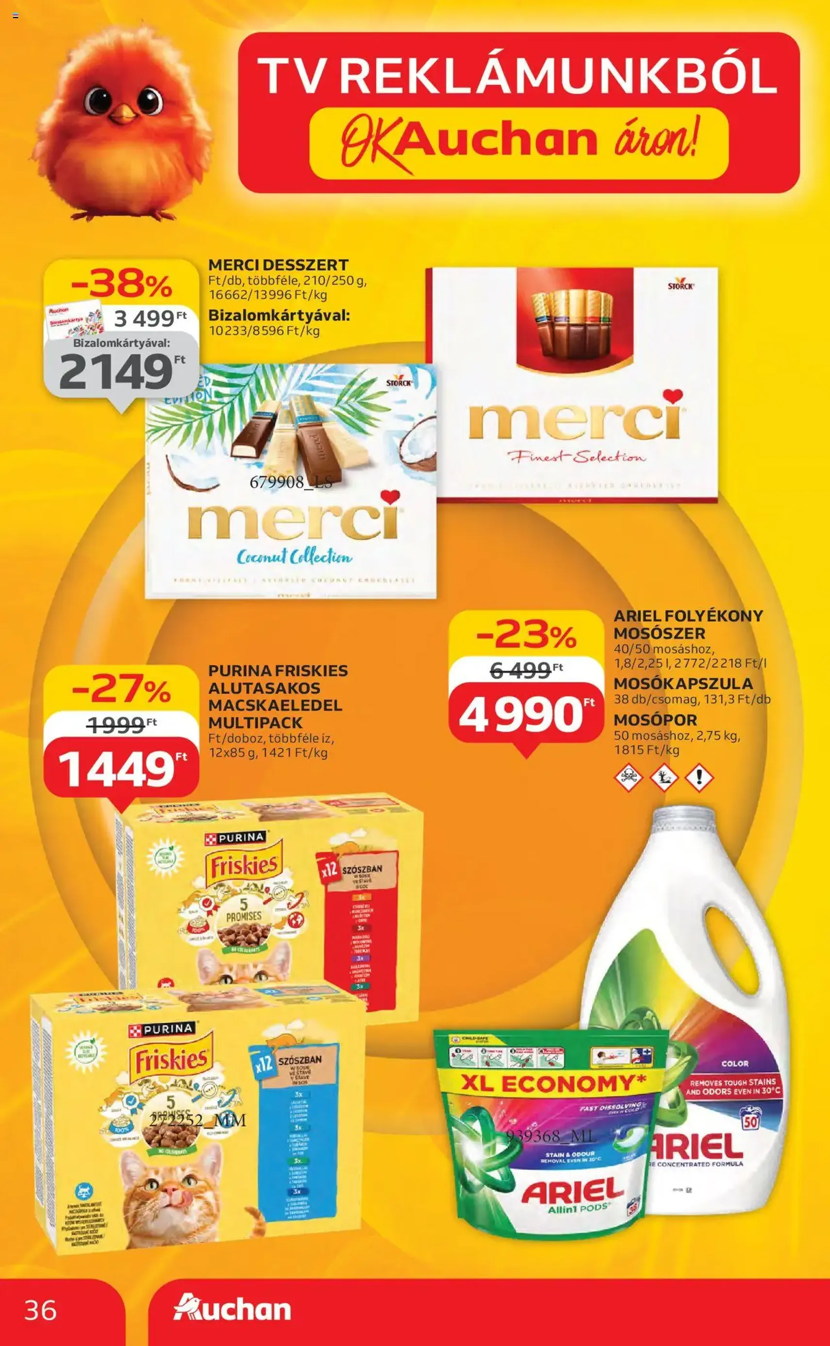 Auchan Akciós újság - 2025.07.24. érvényes szórólap 36 oldal 60 oldalból