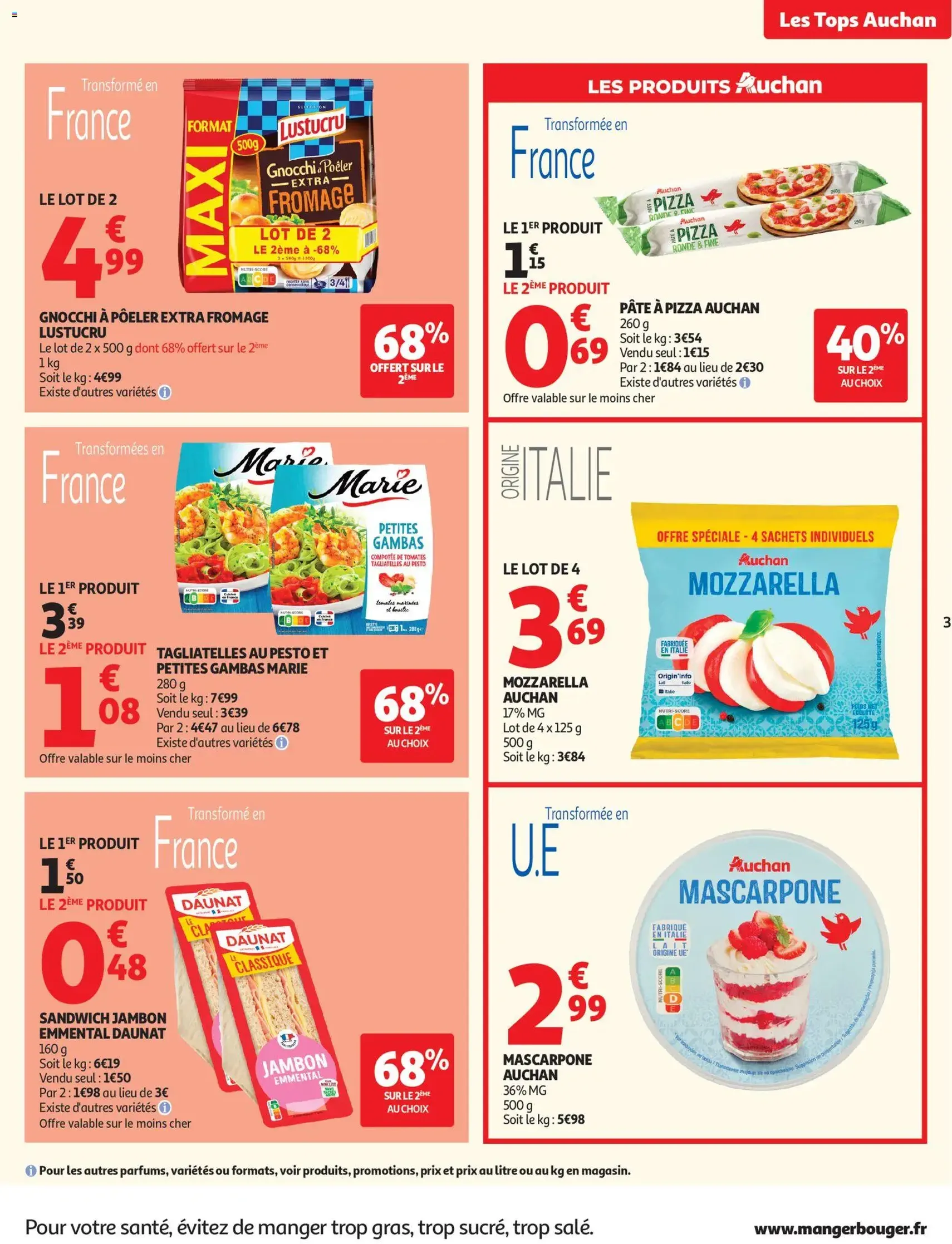 Auchan prospectus - brochure valable à partir du 28/04/2026, page 3 sur 58