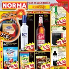Norma leták - náhled letáku platný od 13.10.2025