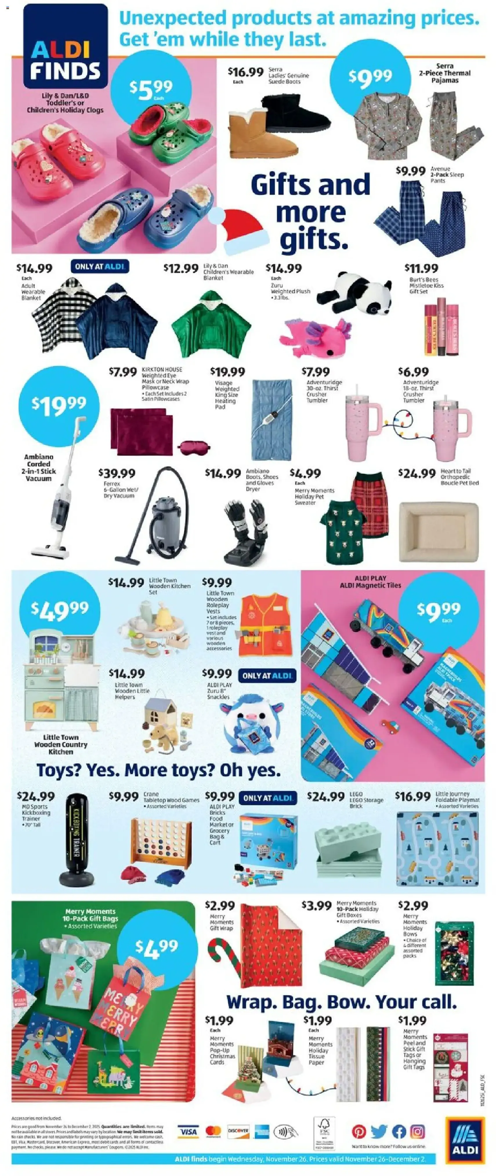 Aldi Weekly Ad - valid flyer from 11/26/2025, page 2 of 3