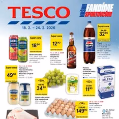 Tesco leták - Hypermarket - náhled letáku platný od 18.02.2026
