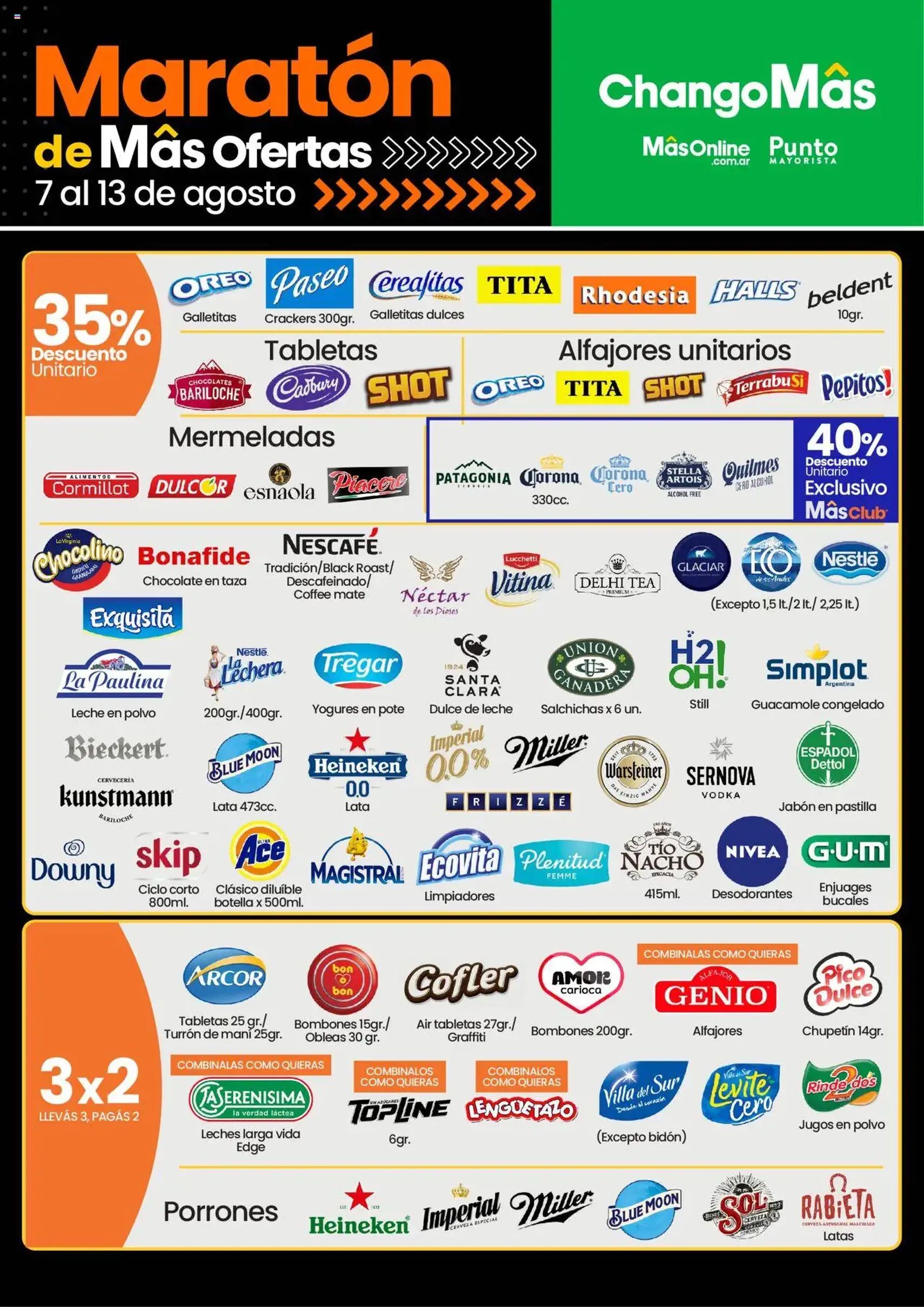 Changomas ofertas - folleto válido desde 07/08/2025 página 9 de 16 Changomas ofertas - folleto válido desde 07/08/2025 página 9 de 16