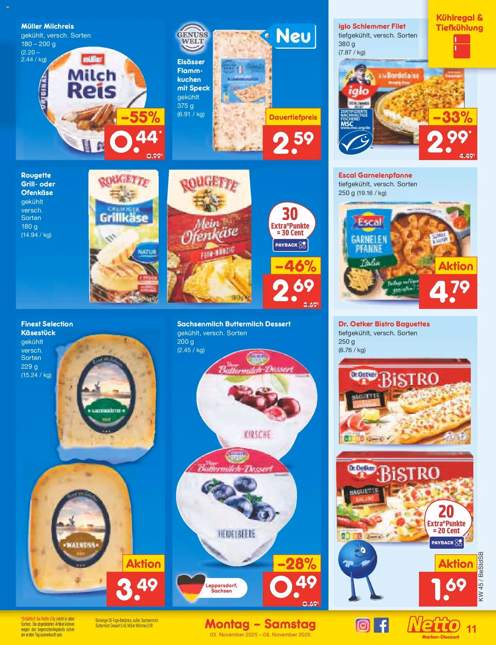 Netto Marken-Discount Prospekt - Gültiger Prospekt ab 03.11.2025, Seite 11 von insgesamt 63 Netto Marken-Discount Prospekt - Gültiger Prospekt ab 03.11.2025, Seite 11 von insgesamt 63