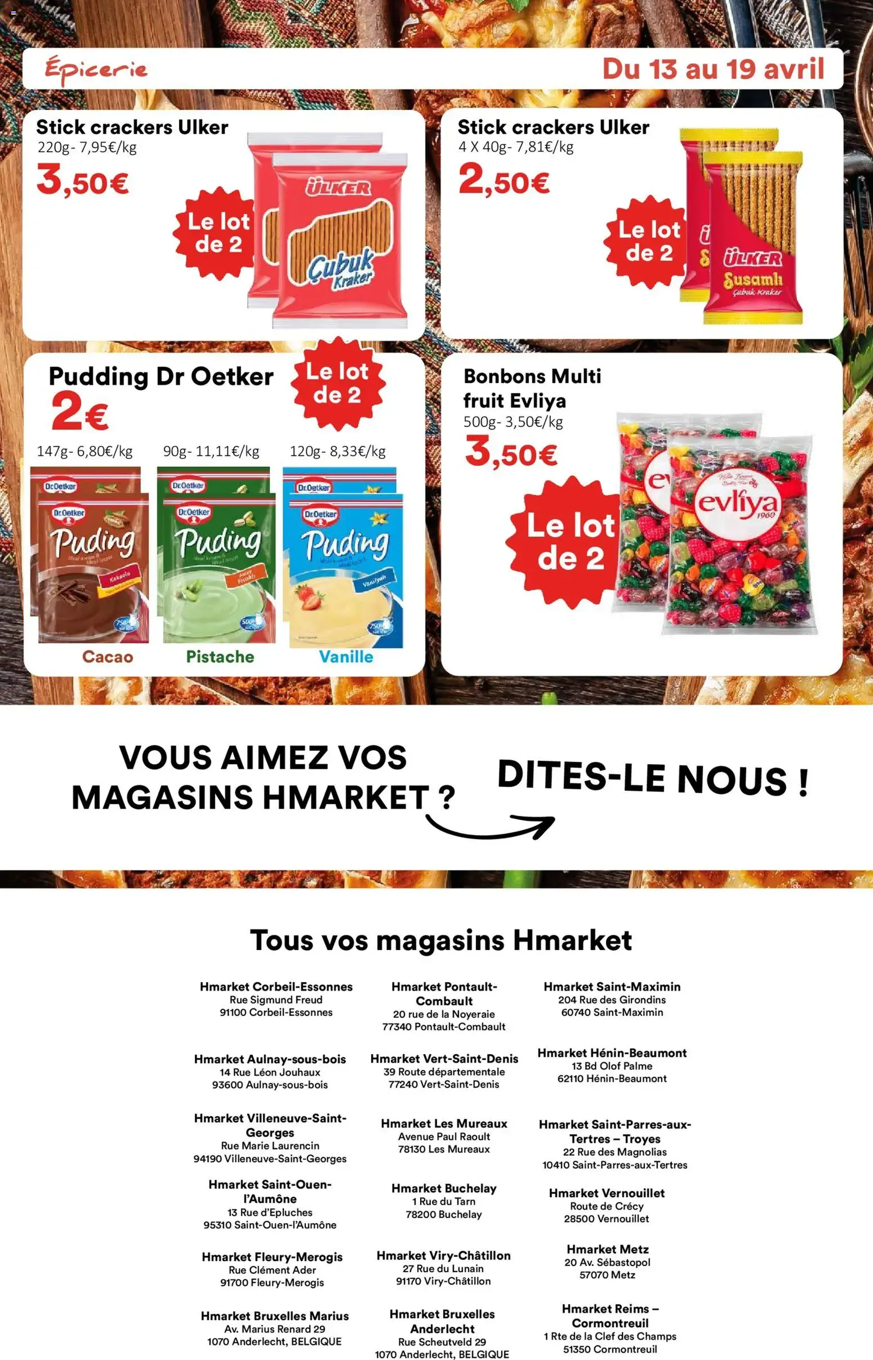 Hmarket catalogue - brochure valable à partir du 13/04/2026, page 4 sur 4