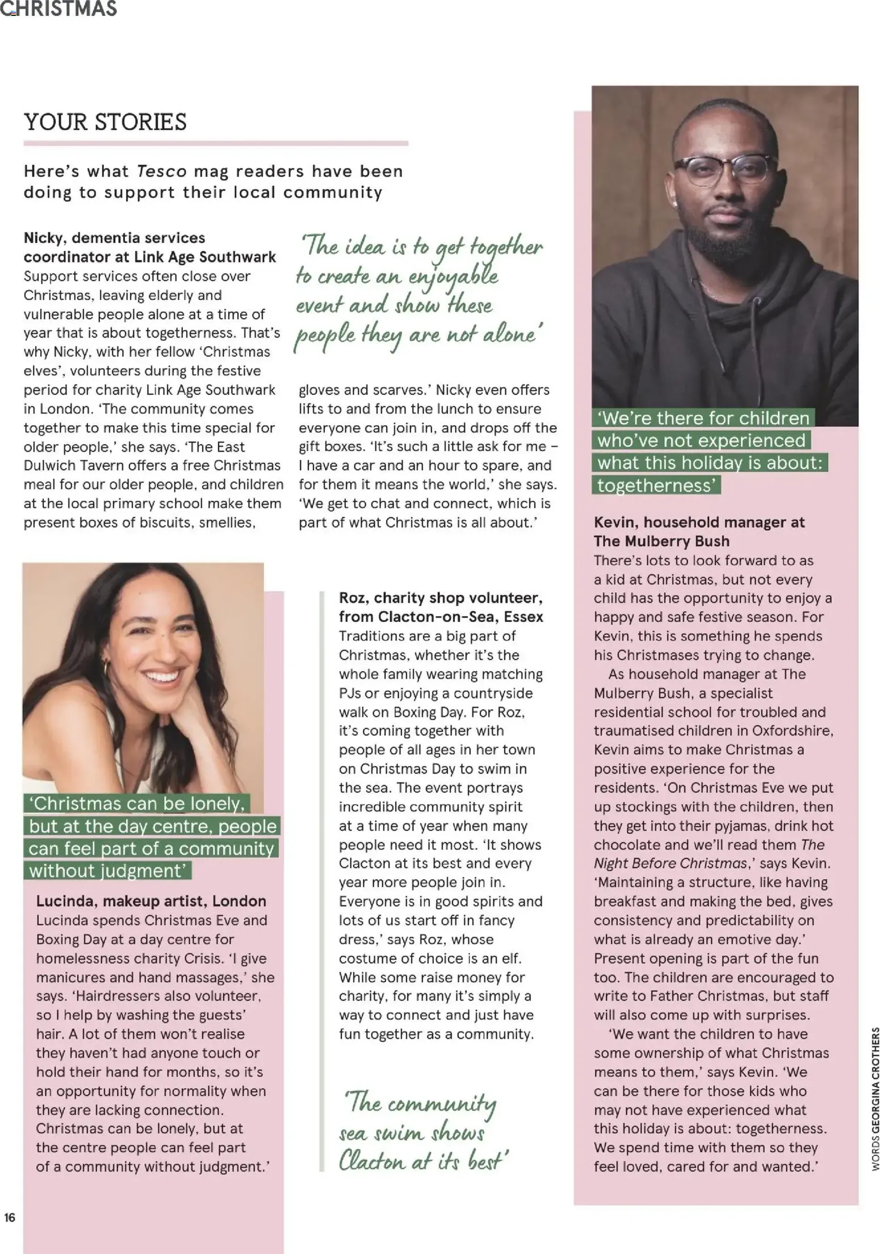 Tesco - Tesco Magazine December 2025 - valid flyer from 01/12/2025, page 16 of 100