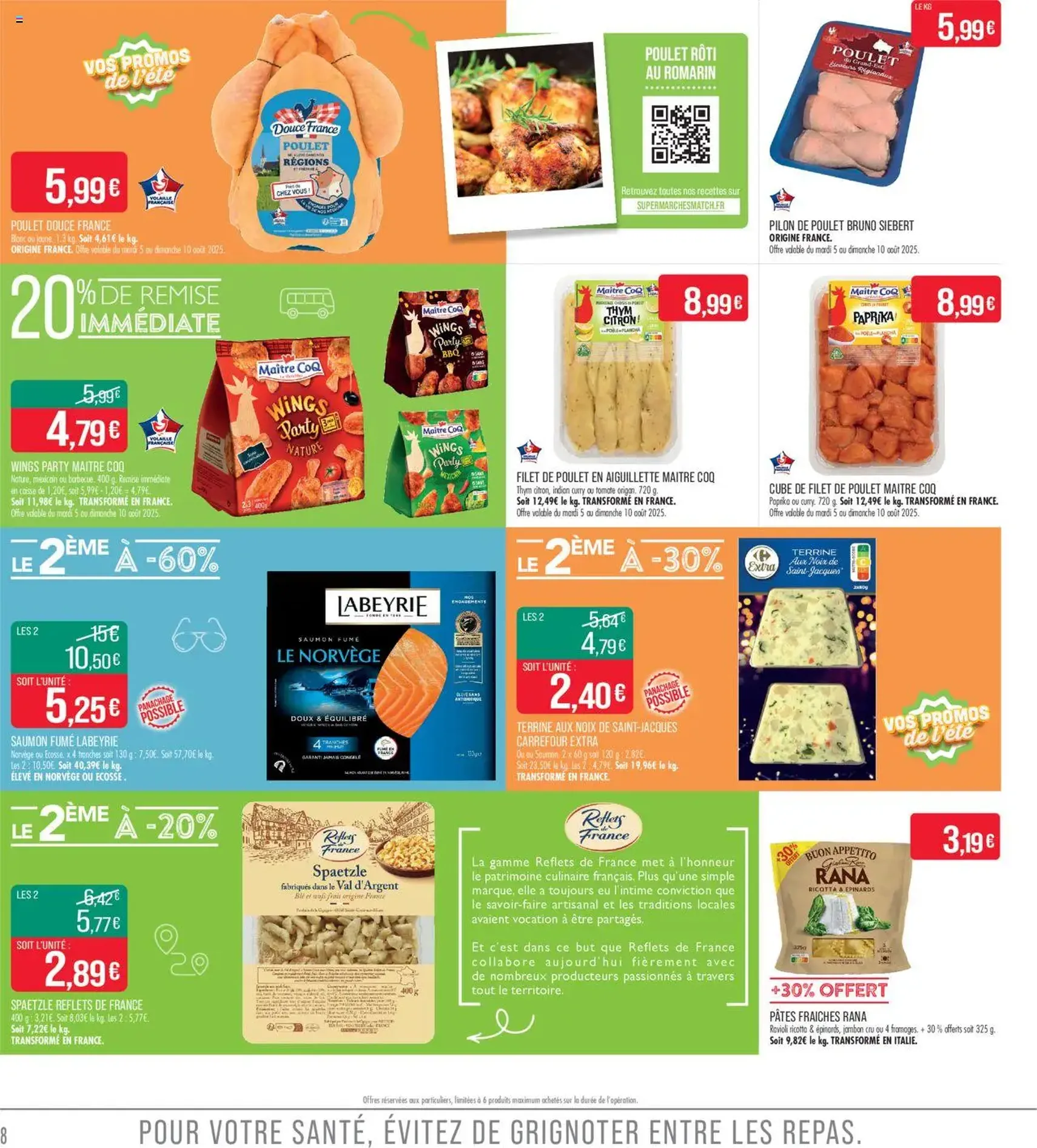 Match Supermarché catalogue - brochure valable à partir du 05/08/2025, page 8 sur 22 Match Supermarché catalogue - brochure valable à partir du 05/08/2025, page 8 sur 22