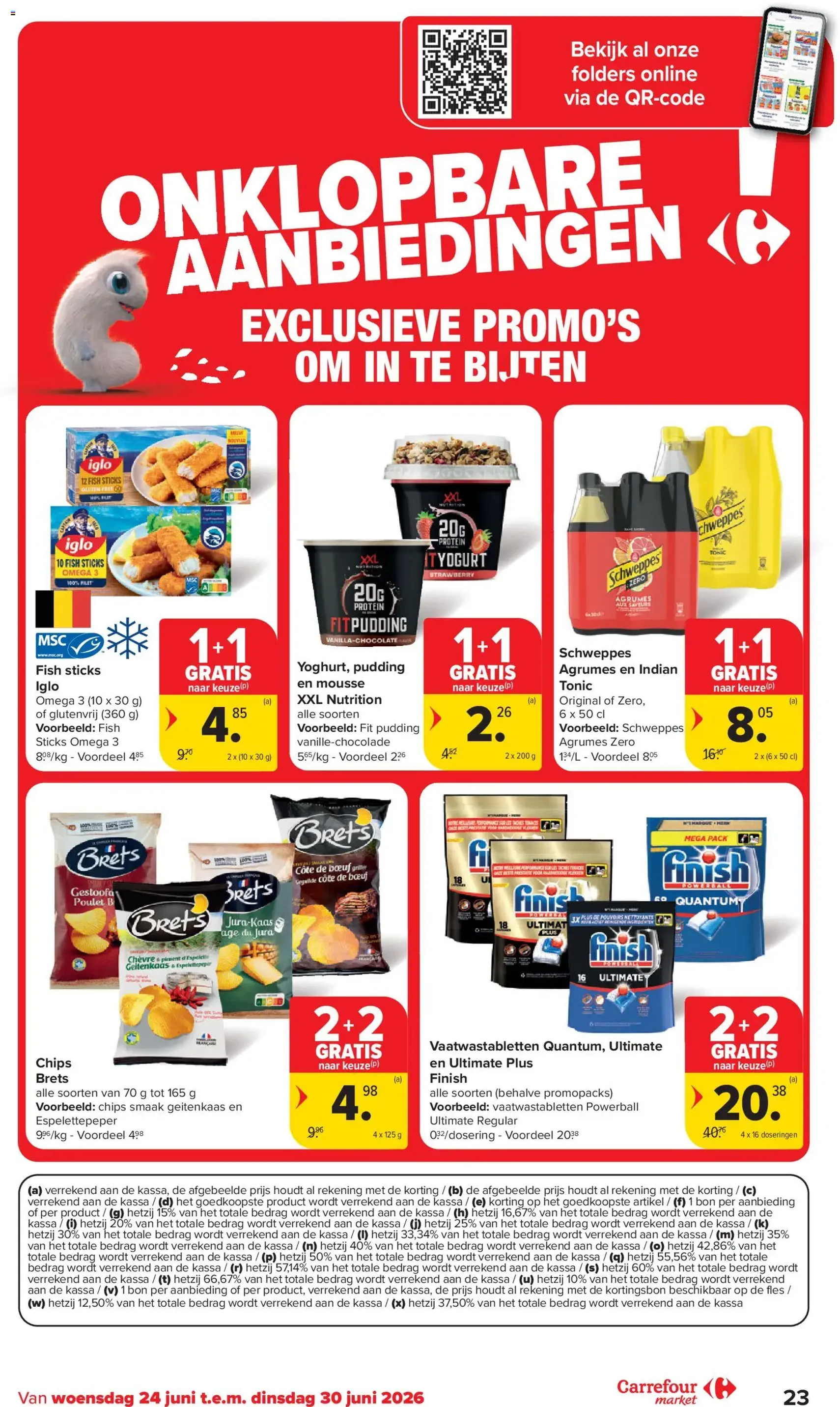 Carrefour market folder week 26 - geldige folder vanaf 24/06/2026 pagina 23 van 24