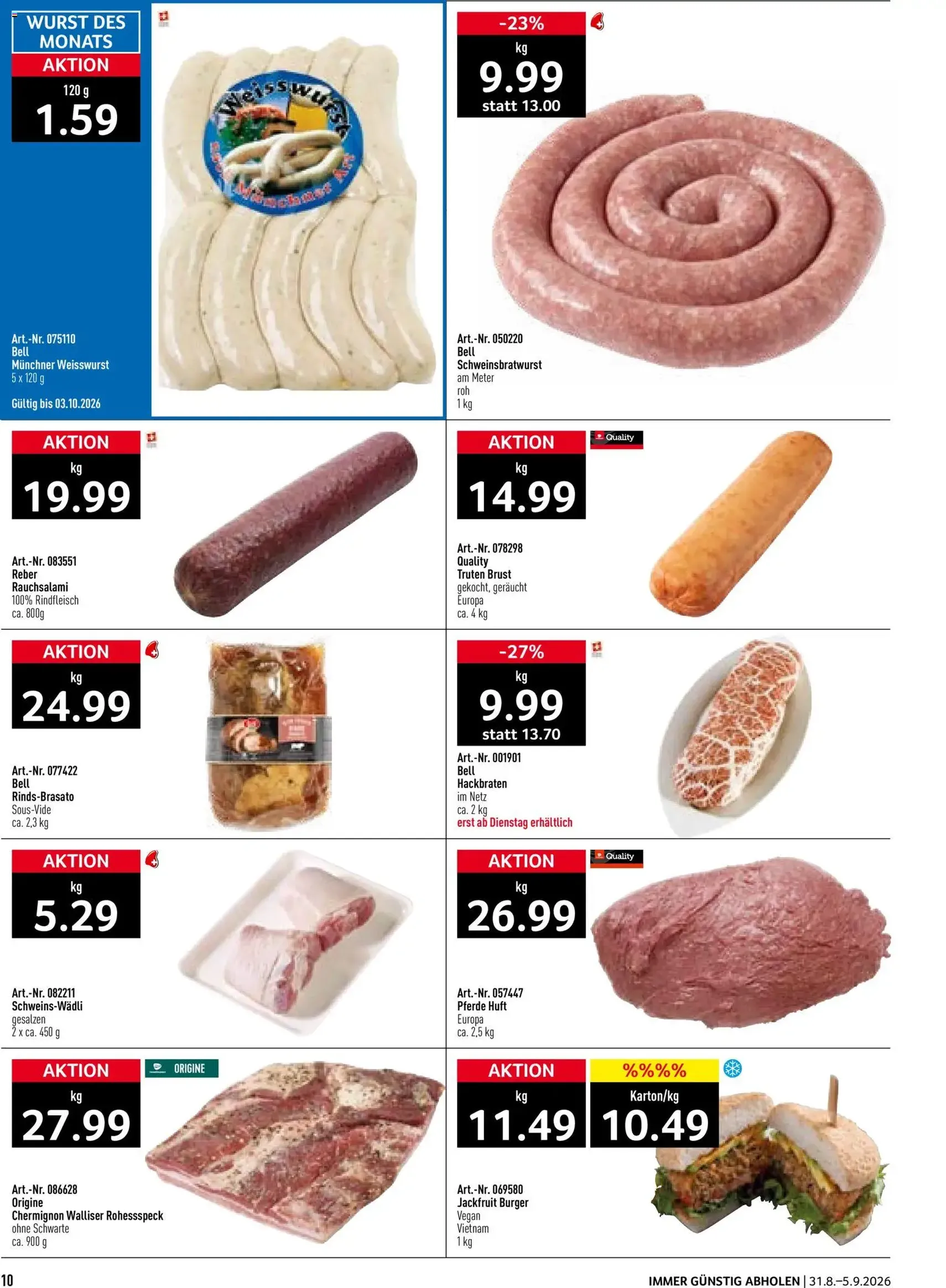 Prodega aktionen - Gültiger Prospekt ab 31.08.2026, Seite 10 von insgesamt 36