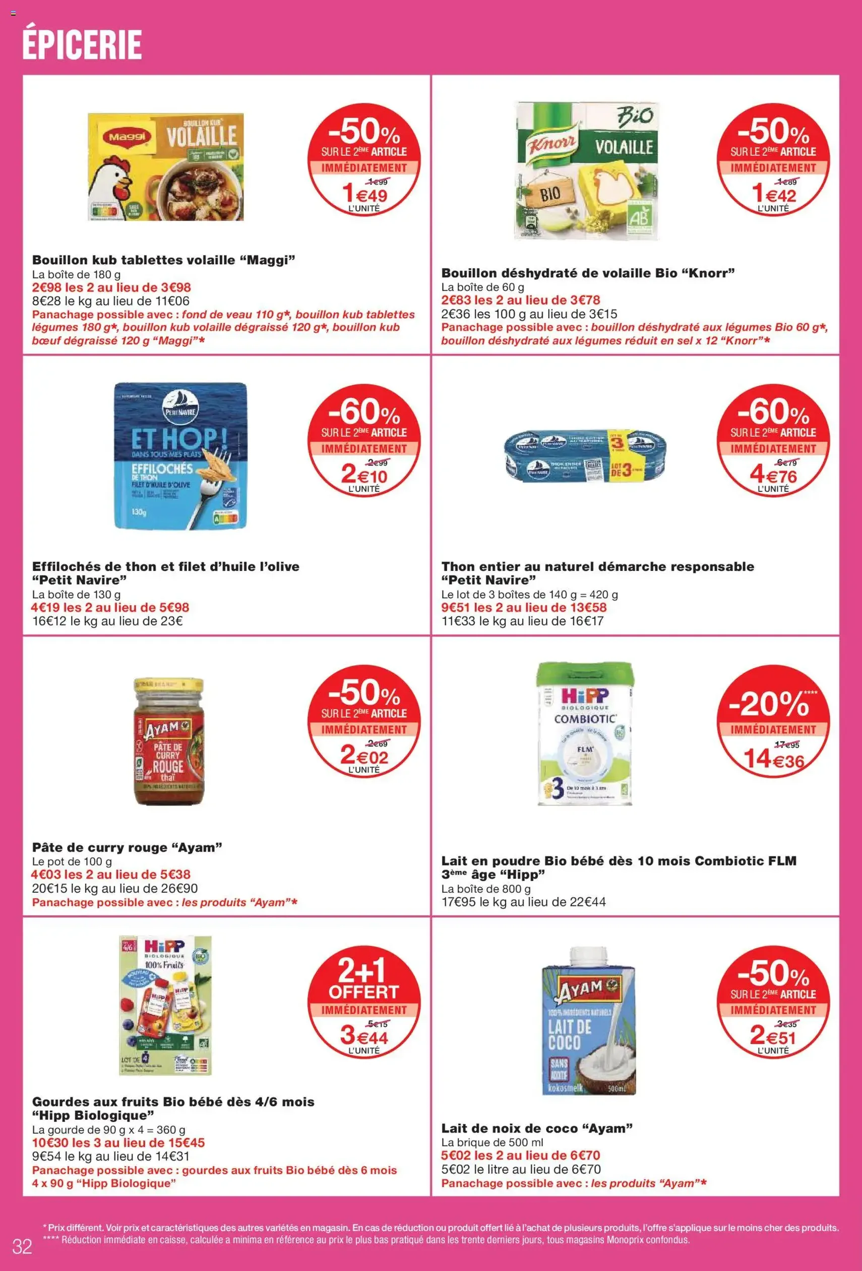 Monoprix catalogue - brochure valable à partir du 05/05/2026, page 32 sur 53