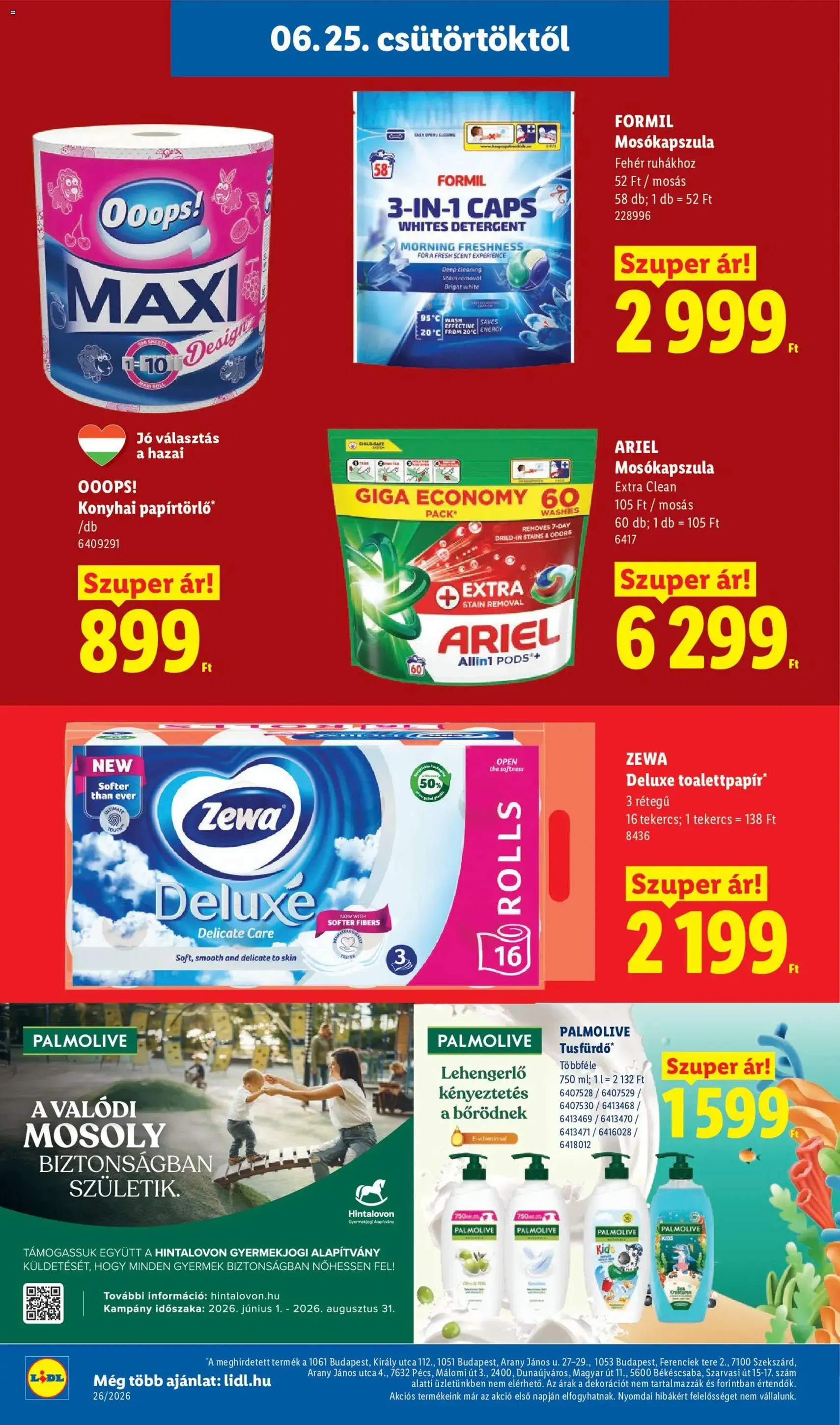 Lidl akciós újság - 2026.06.25. érvényes szórólap 16 oldal 74 oldalból