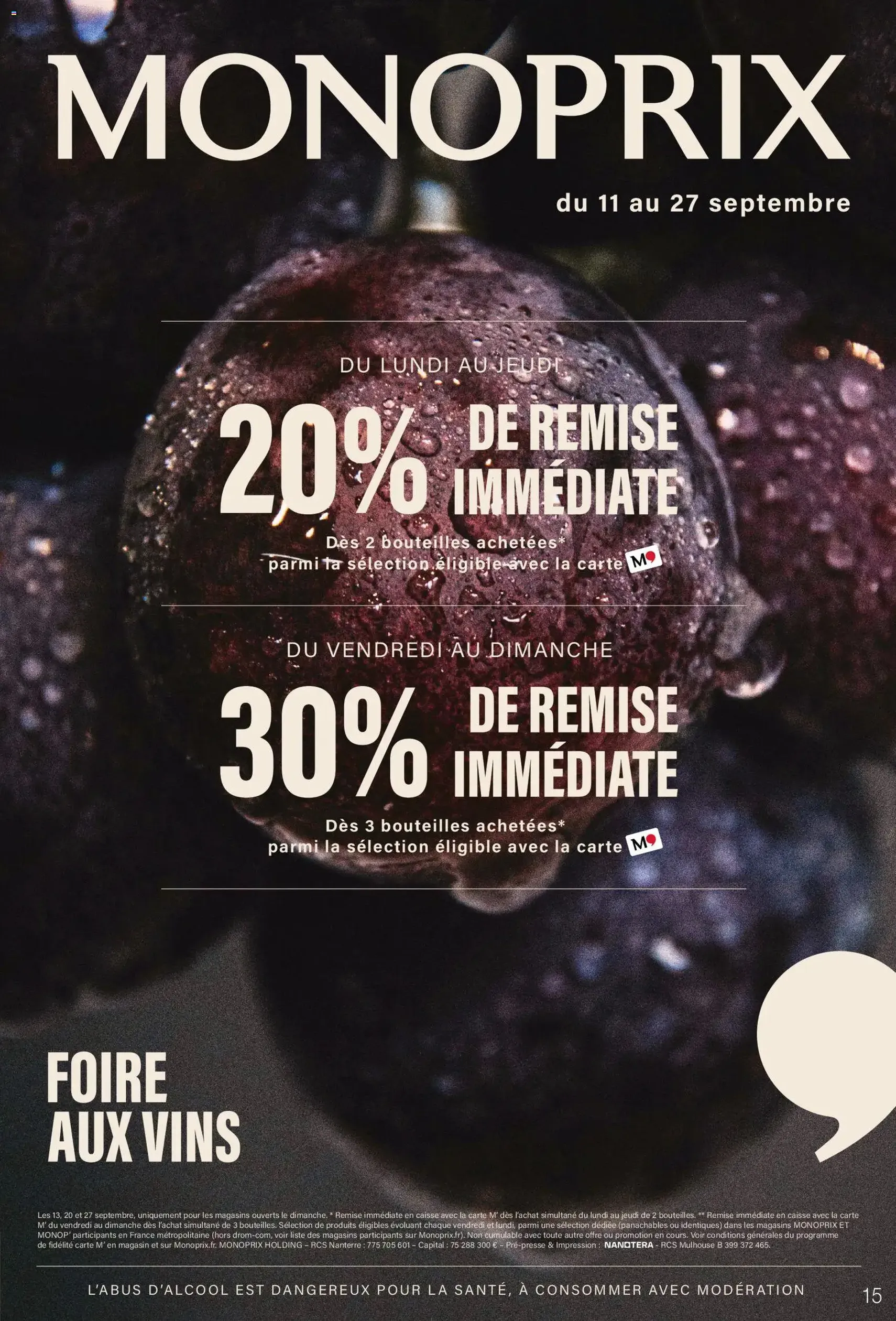 Monoprix catalogue - brochure valable à partir du 08/09/2026, page 15 sur 59