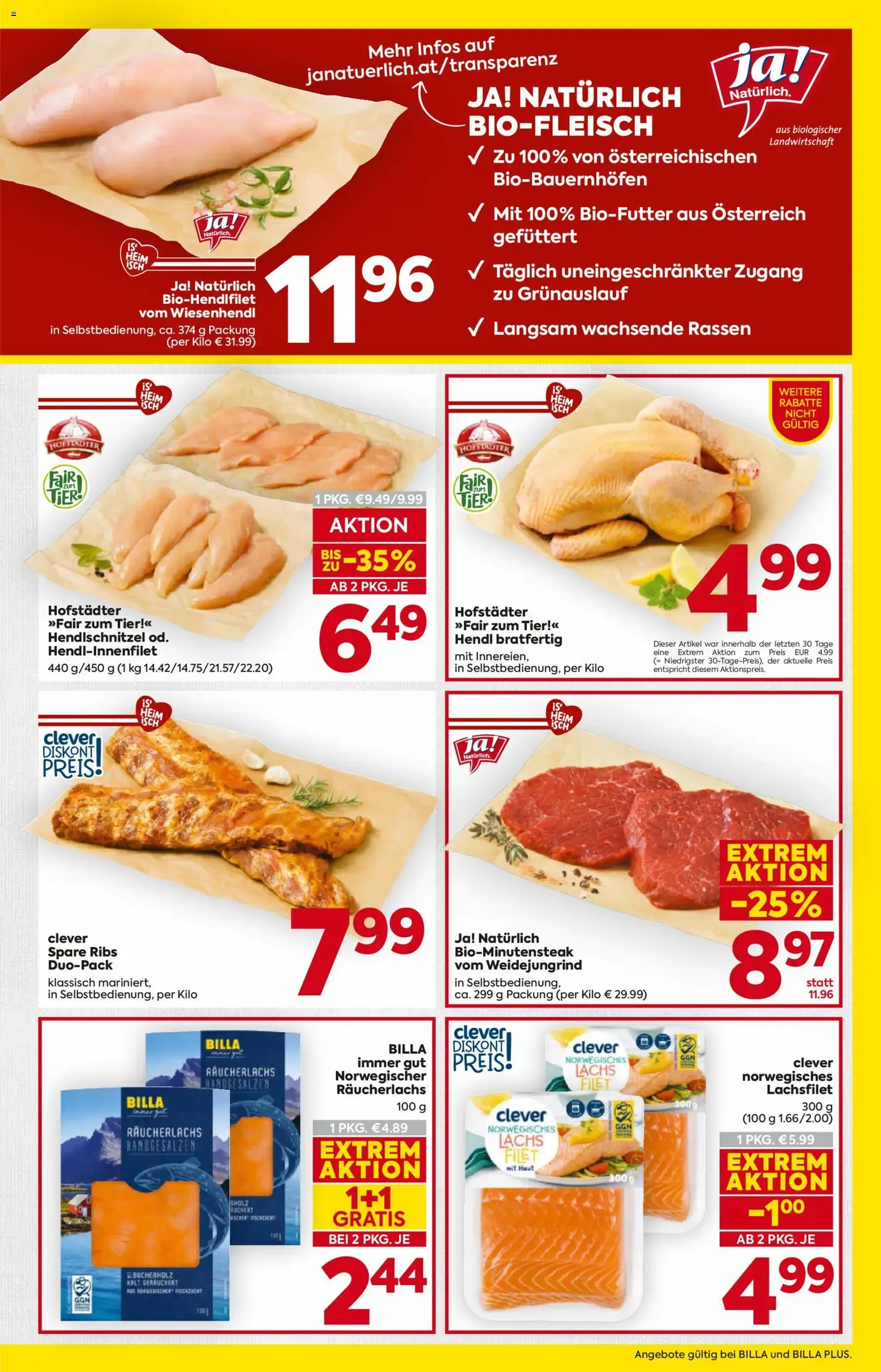 Billa - Flugblatt - Gültiger Prospekt ab 10.09.2026, Seite 7 von insgesamt 16