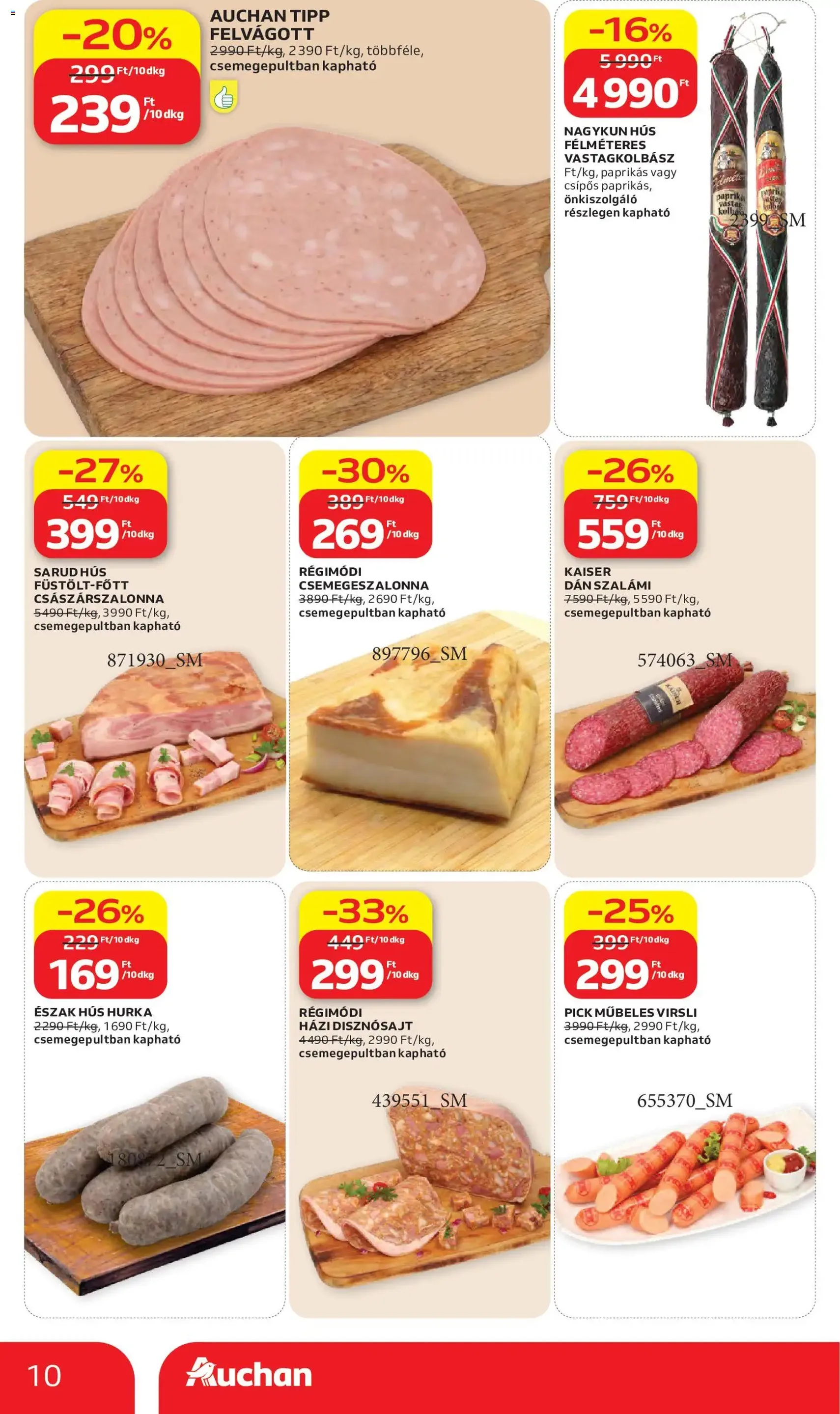 Auchan akciós újság - 2026.05.28. érvényes szórólap 10 oldal 58 oldalból