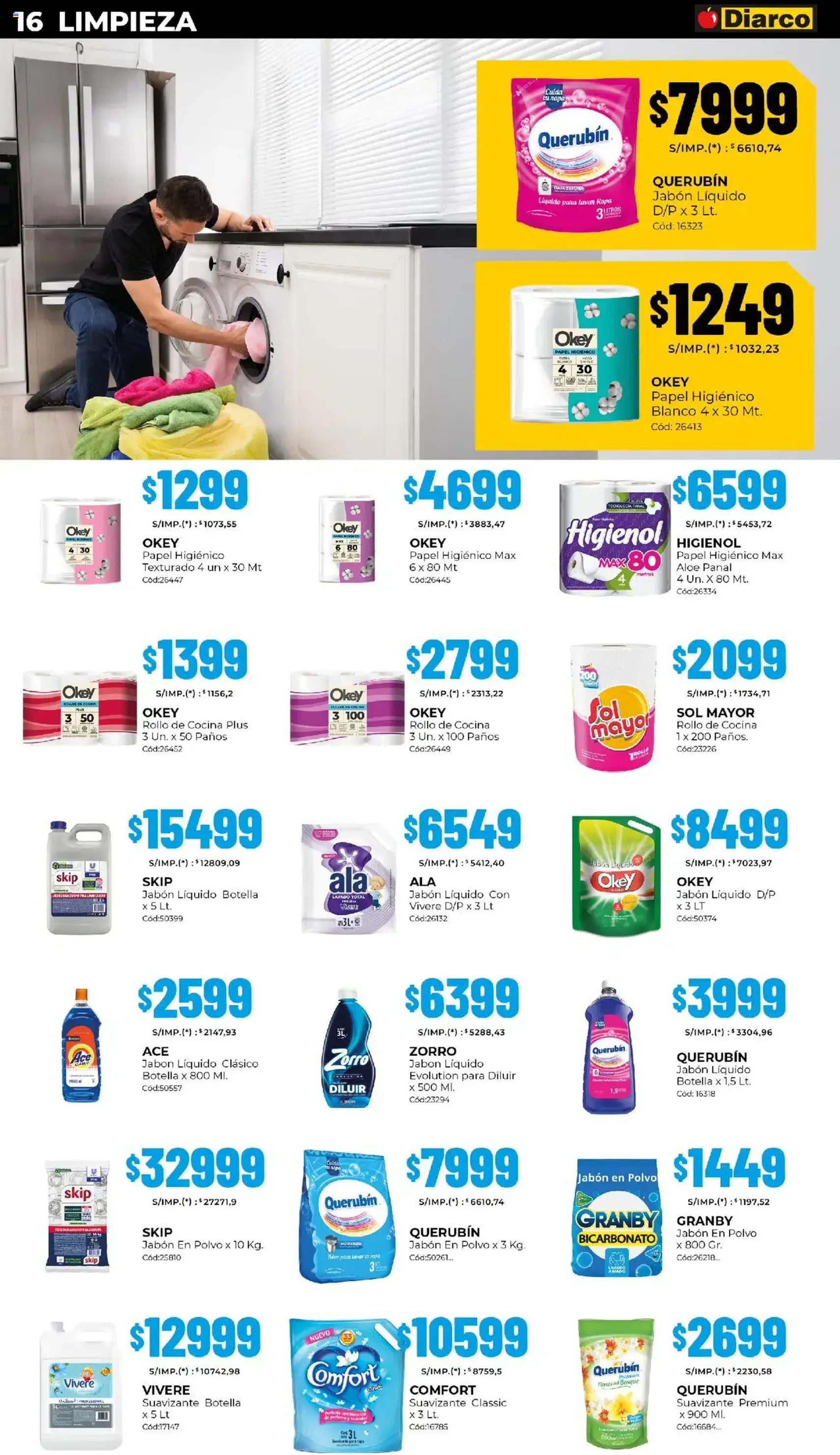 Diarco ofertas - folleto válido desde 13/10/2025 página 16 de 22 Diarco ofertas - folleto válido desde 13/10/2025 página 16 de 22