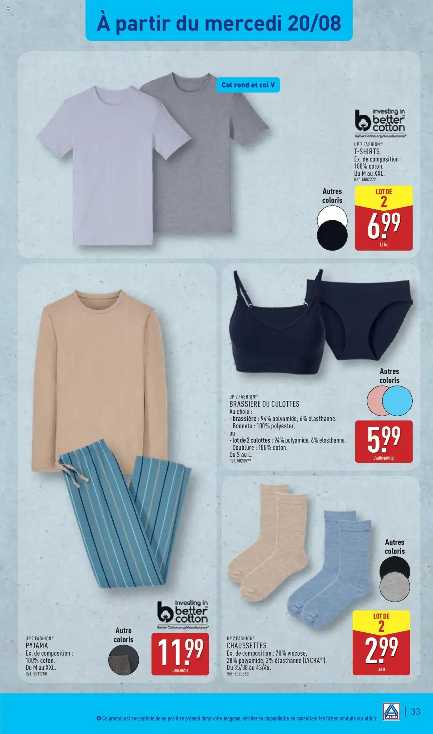 Aldi catalogue semaine 34 - brochure valable à partir du 19/08/2025, page 35 sur 43 Aldi catalogue semaine 34 - brochure valable à partir du 19/08/2025, page 35 sur 43