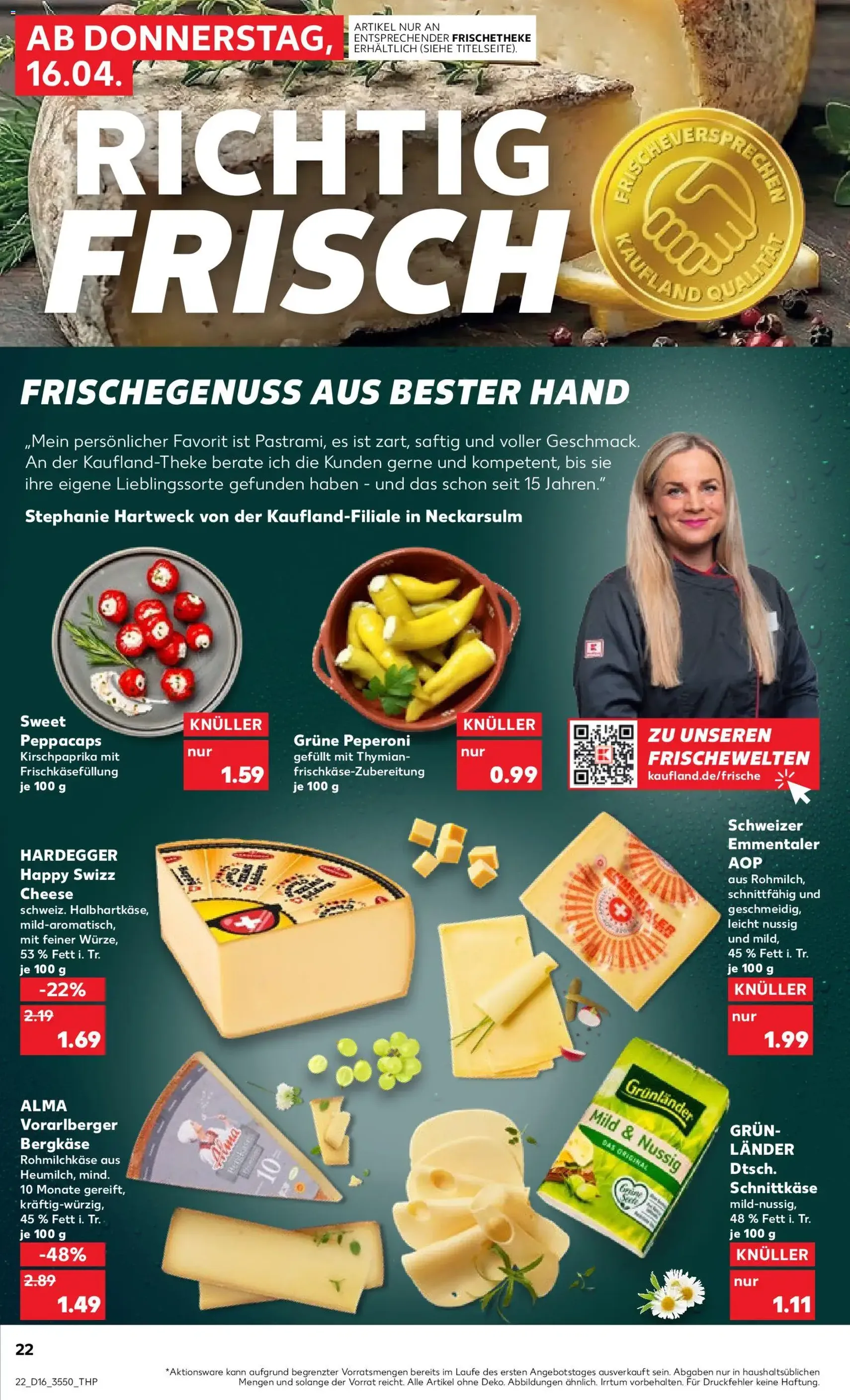 Kaufland Prospekt - Gültiger Prospekt ab 16.04.2026, Seite 22 von insgesamt 58