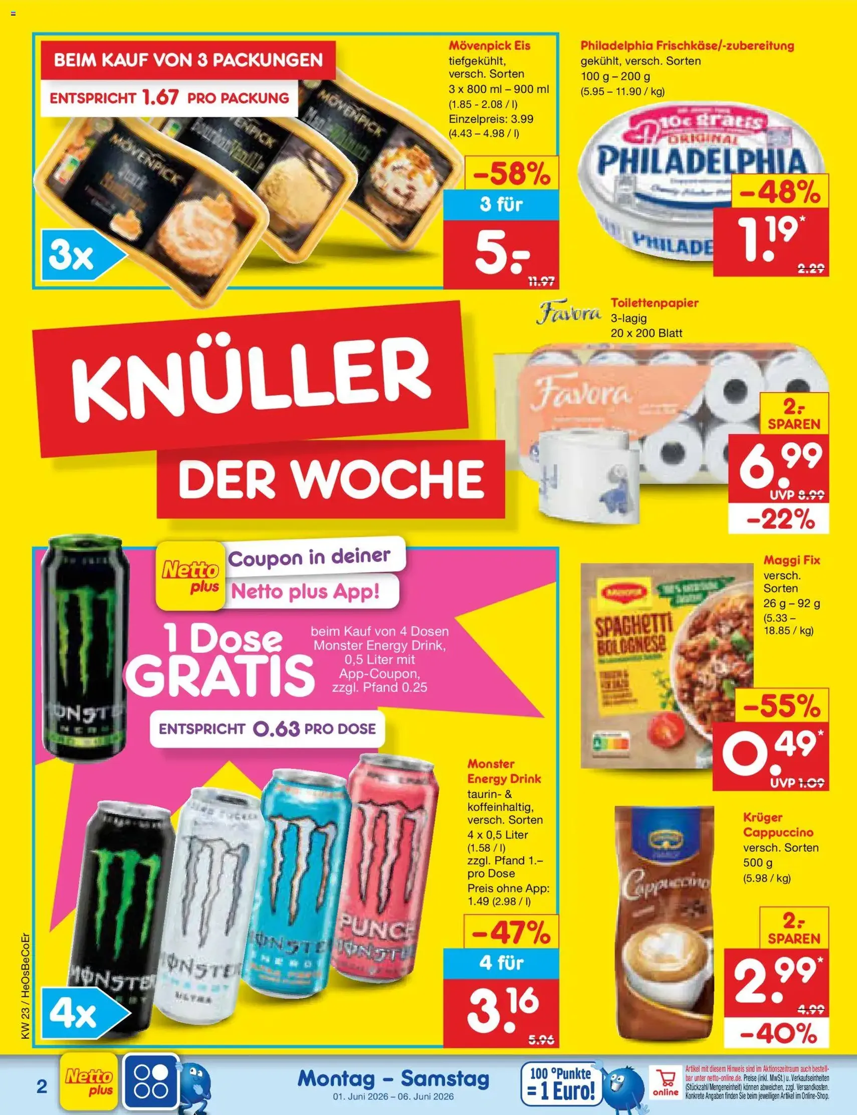 Netto Marken-Discount Prospekt - Gültiger Prospekt ab 01.06.2026, Seite 2 von insgesamt 66