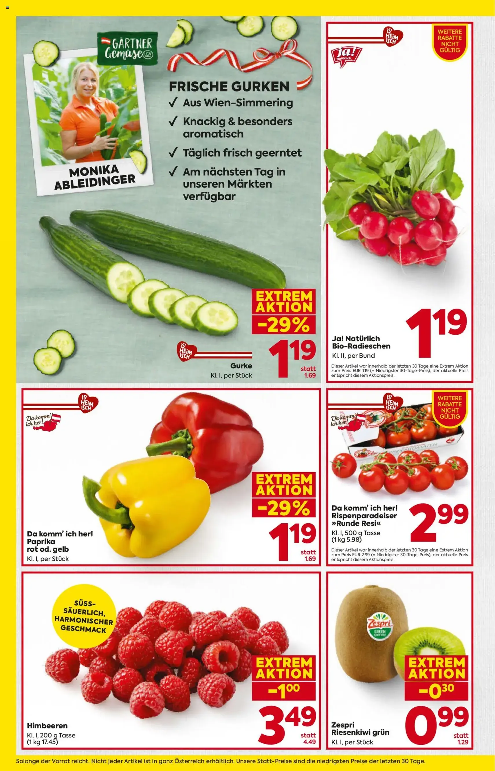 Billa - Flugblatt - Gültiger Prospekt ab 16.04.2026, Seite 4 von insgesamt 16